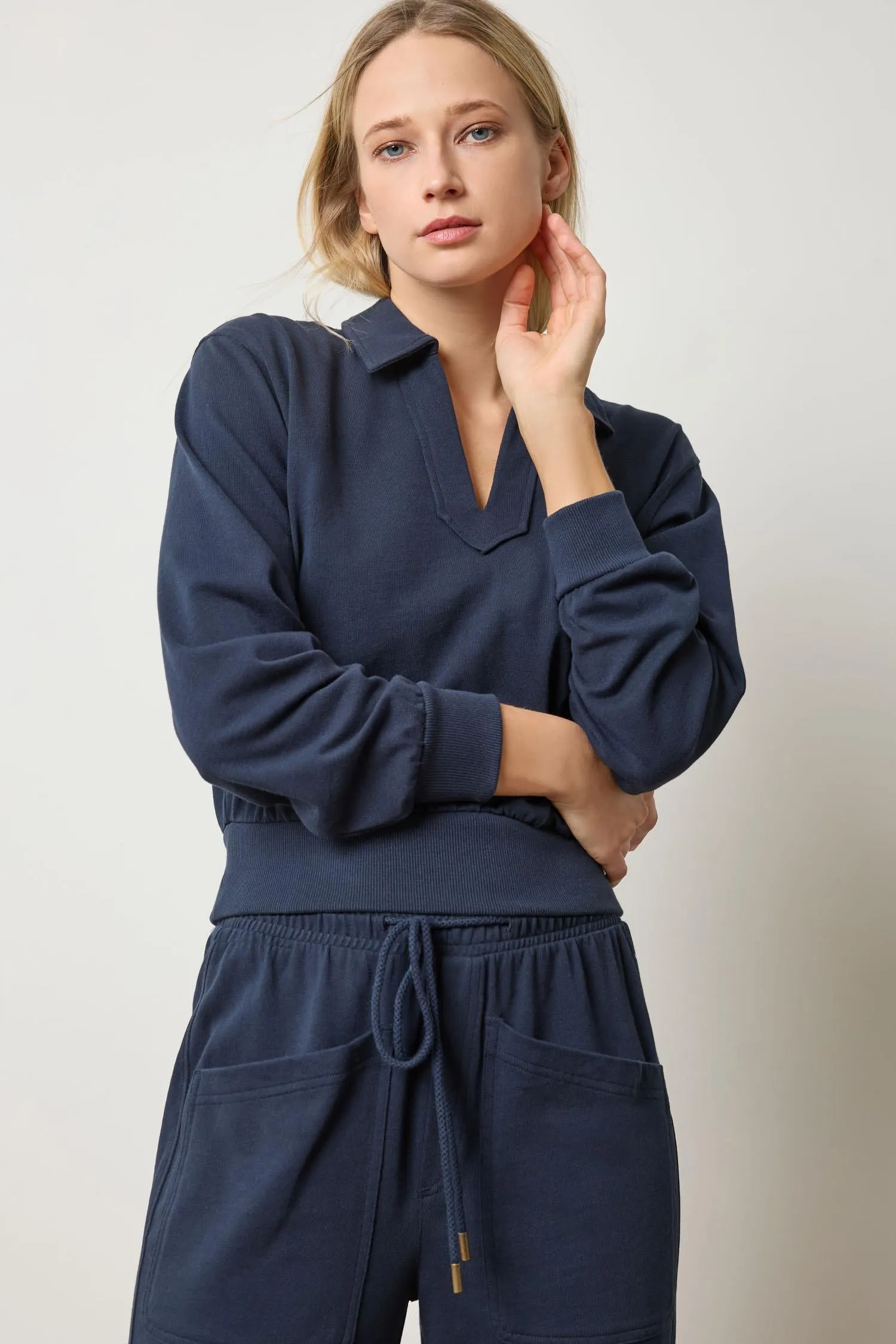 Drop Shoulder Polo sold by Lilla P