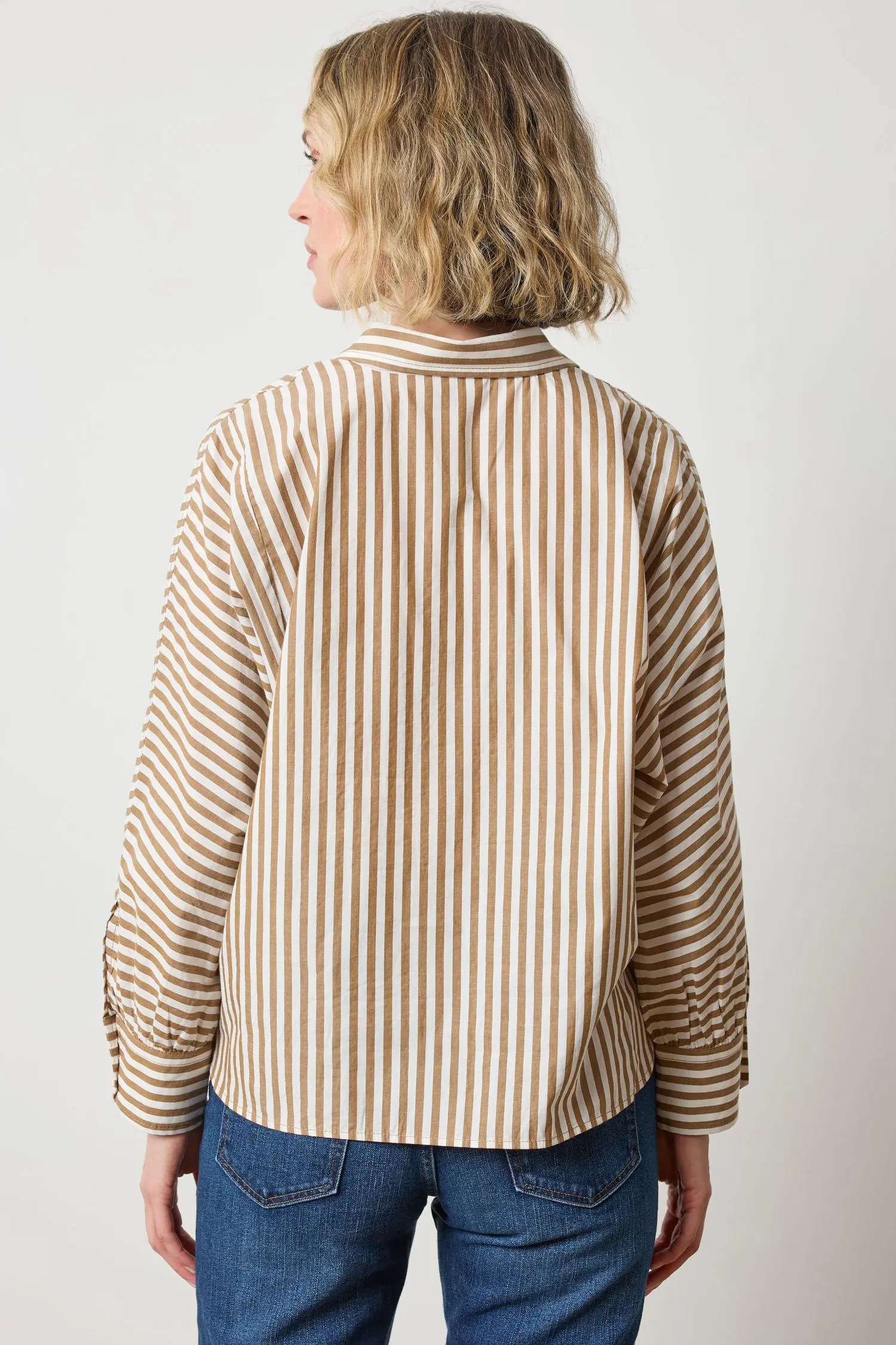 Dolman Sleeve Button Down Shirt sold by Lilla P product image thumbnail 4