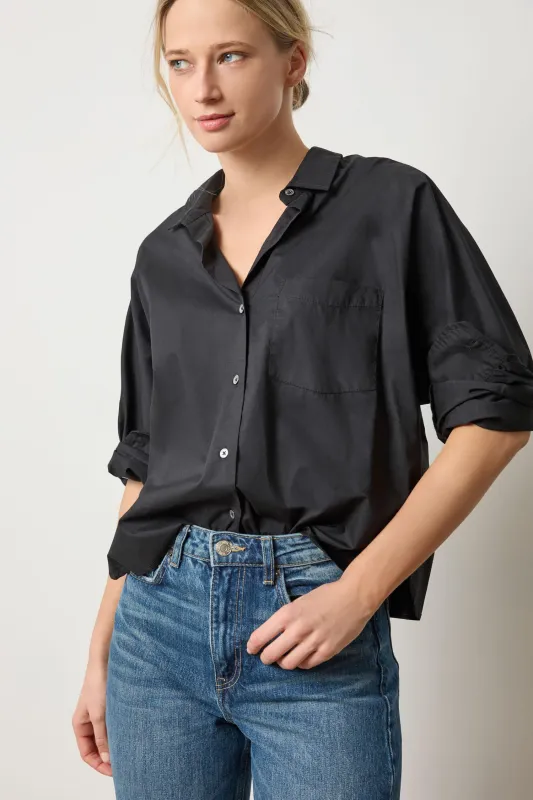 Dolman Sleeve Button Down Shirt sold by Lilla P