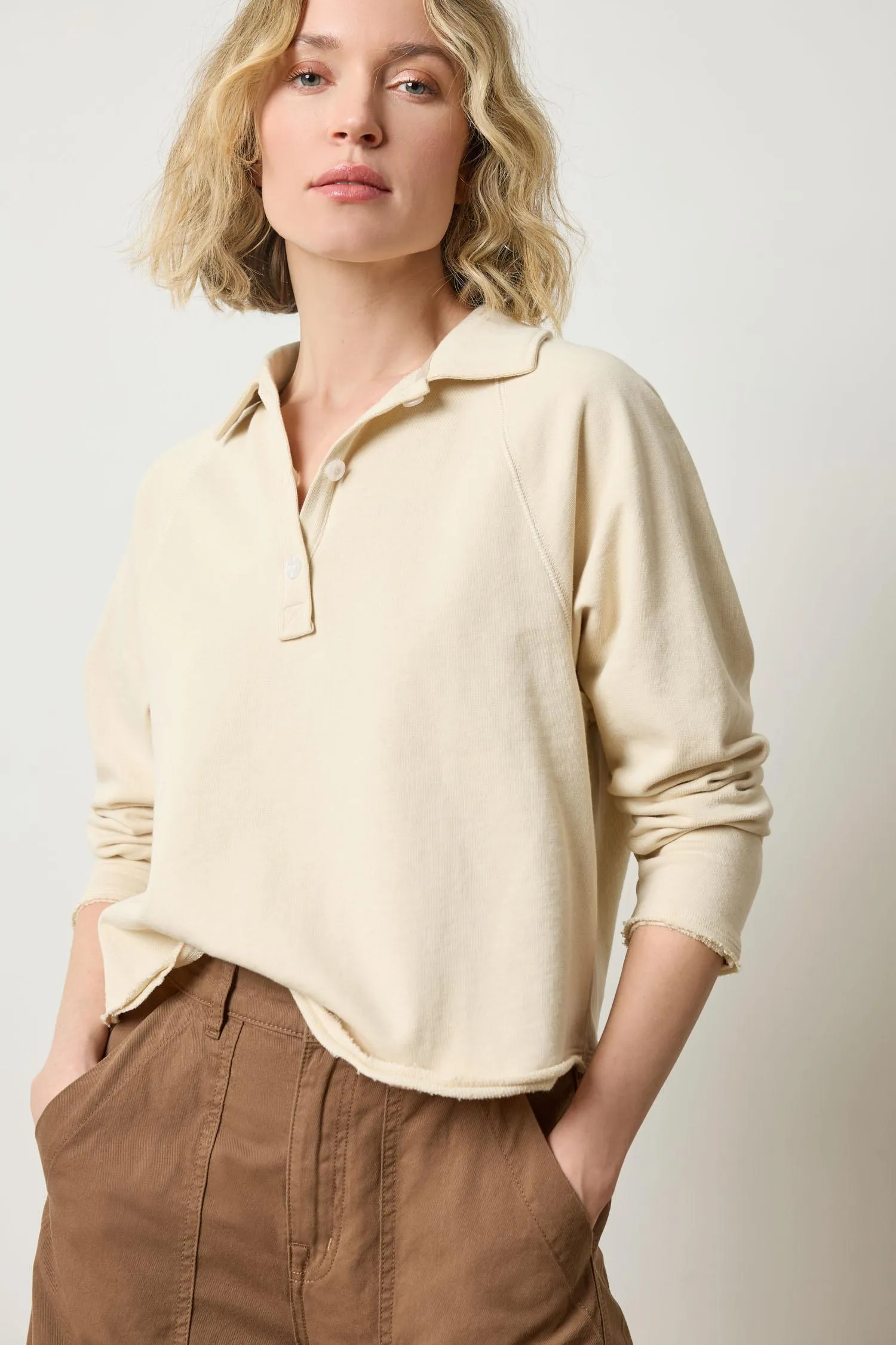 Shirttail Polo sold by Lilla P product image thumbnail 5