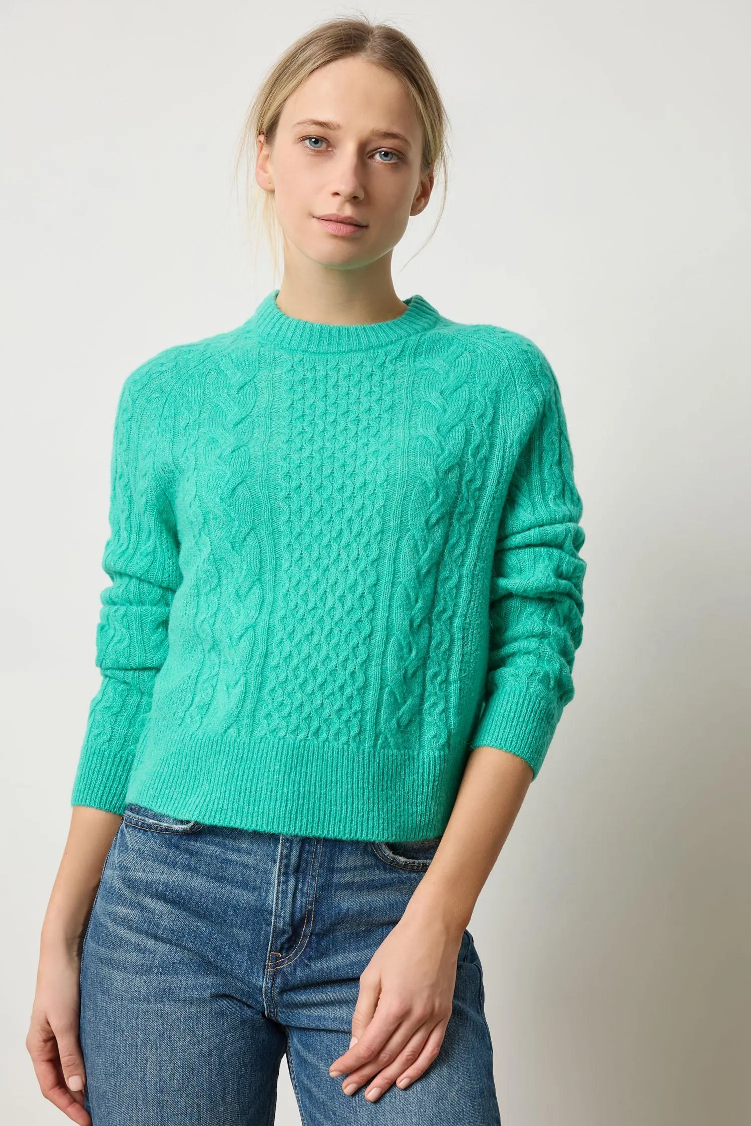 Mixed Stitch Pullover sold by Lilla P product image thumbnail 2