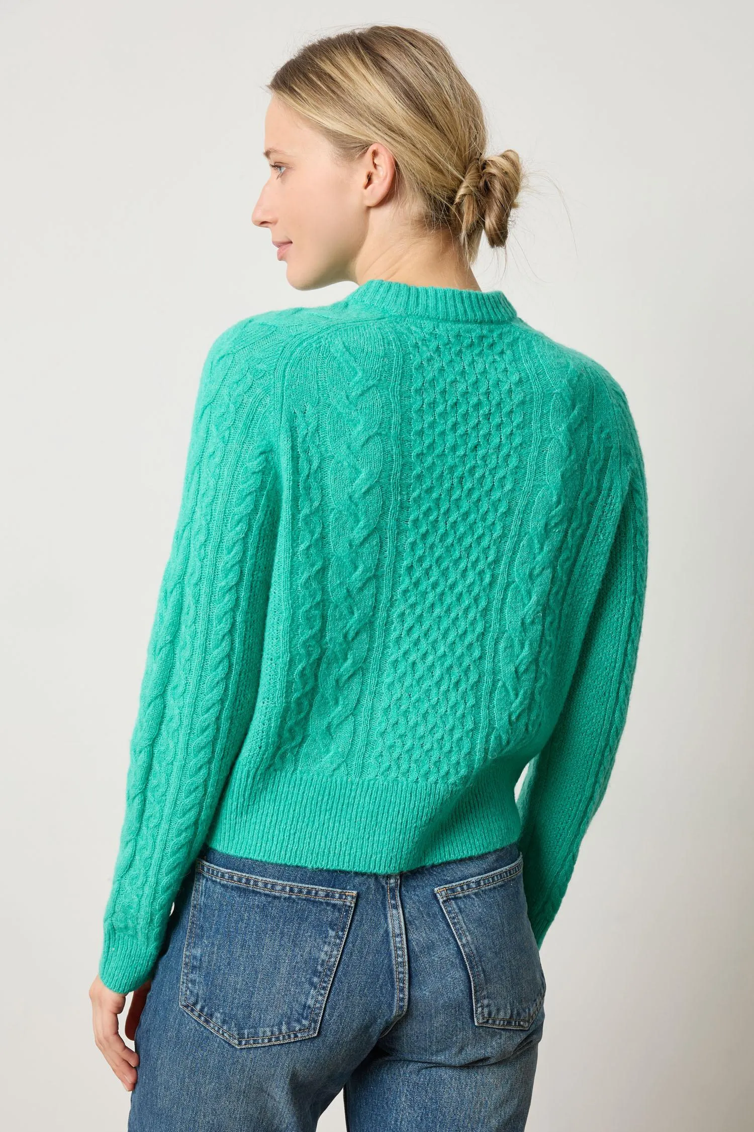 Mixed Stitch Pullover sold by Lilla P product image thumbnail 3