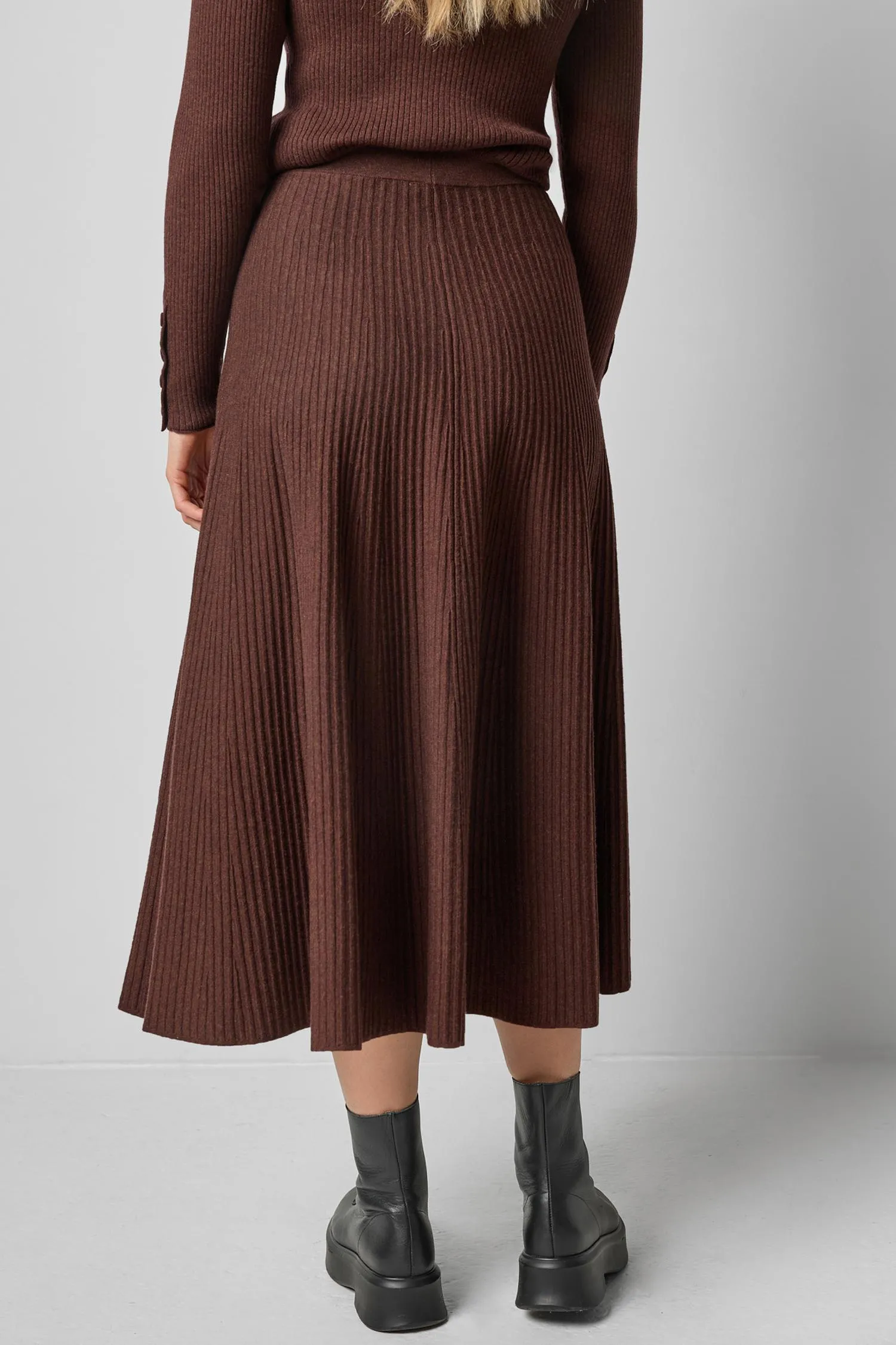 Flared Knit Skirt sold by Lilla P product image thumbnail 2