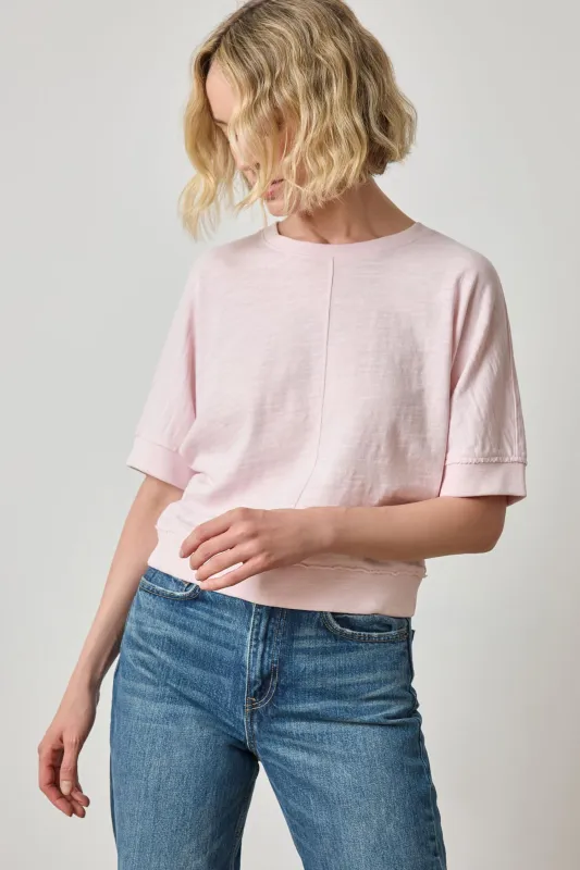 Rib Trim Short Sleeve sold by Lilla P