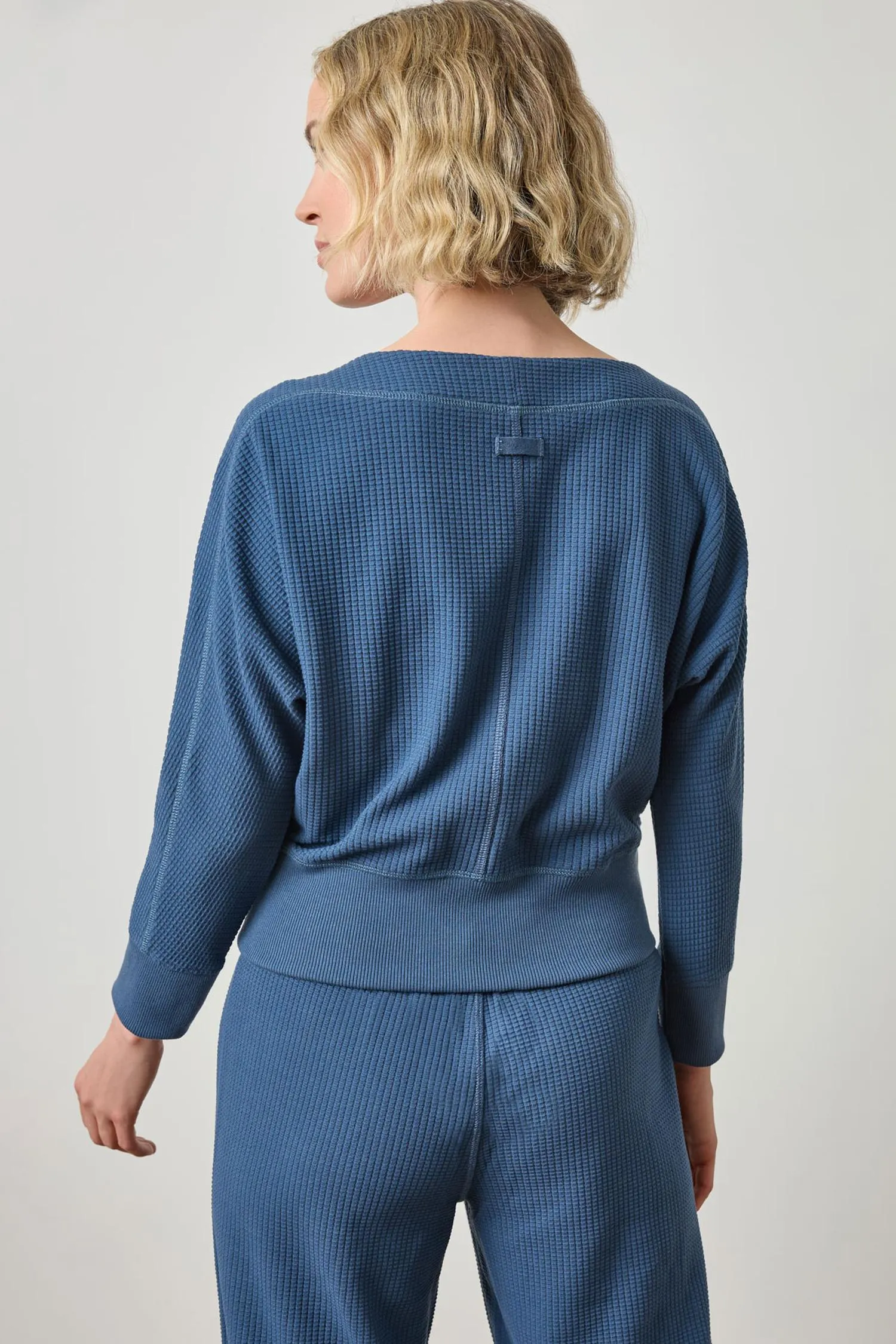 Rib Trim Seamed Top sold by Lilla P product image thumbnail 5