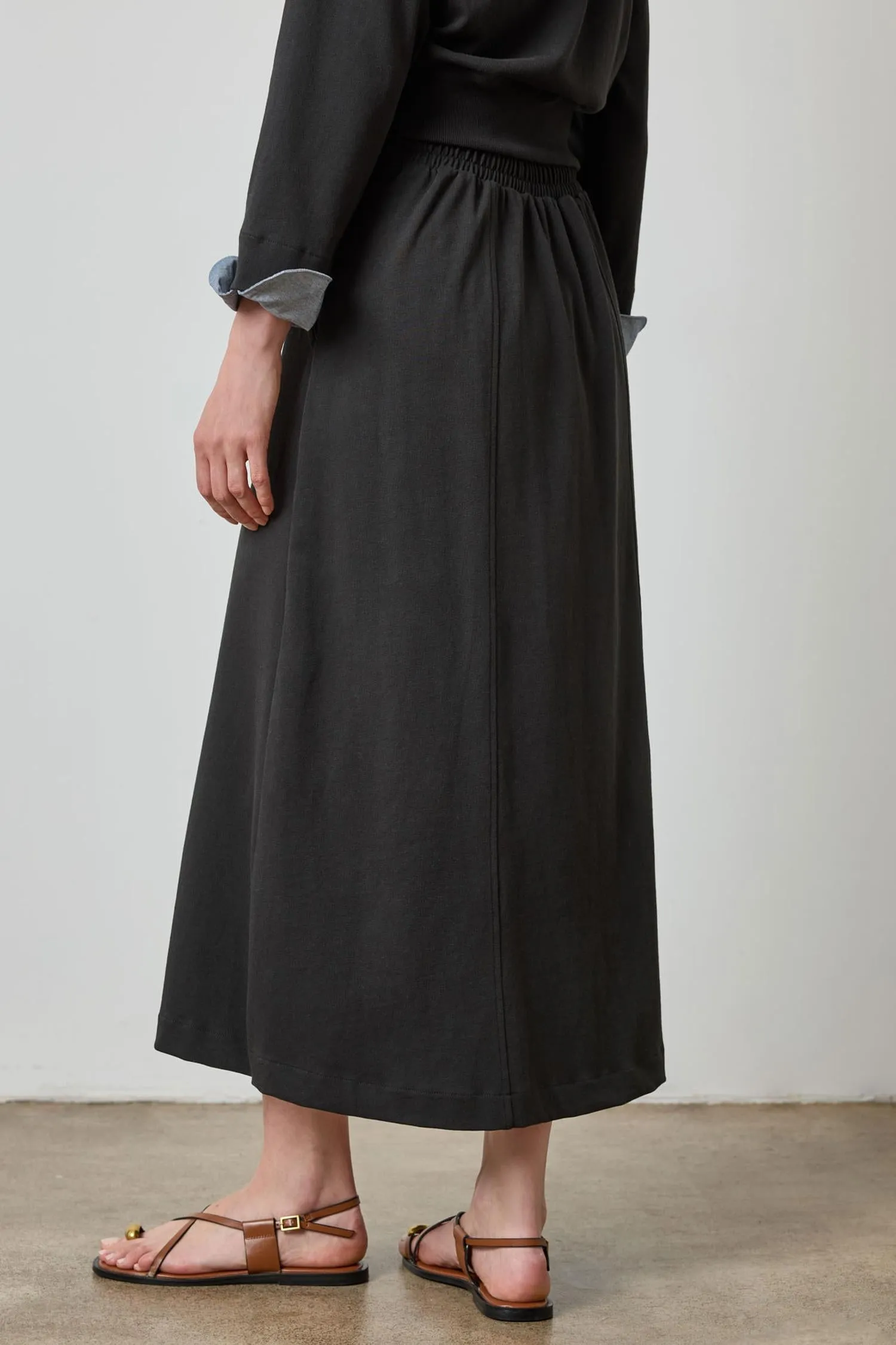 Drawcord Paneled Skirt sold by Lilla P product image thumbnail 4