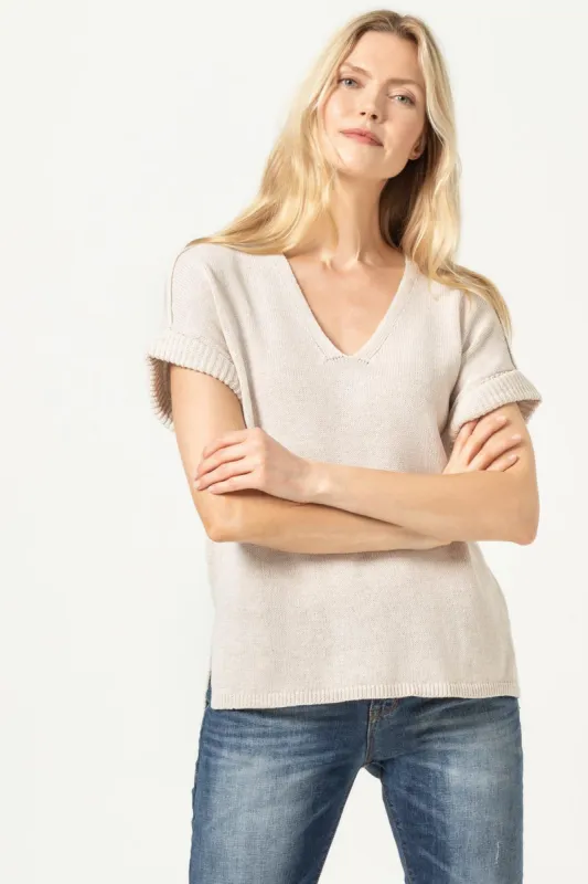 Easy V-Neck Pullover Sweater sold by Lilla P