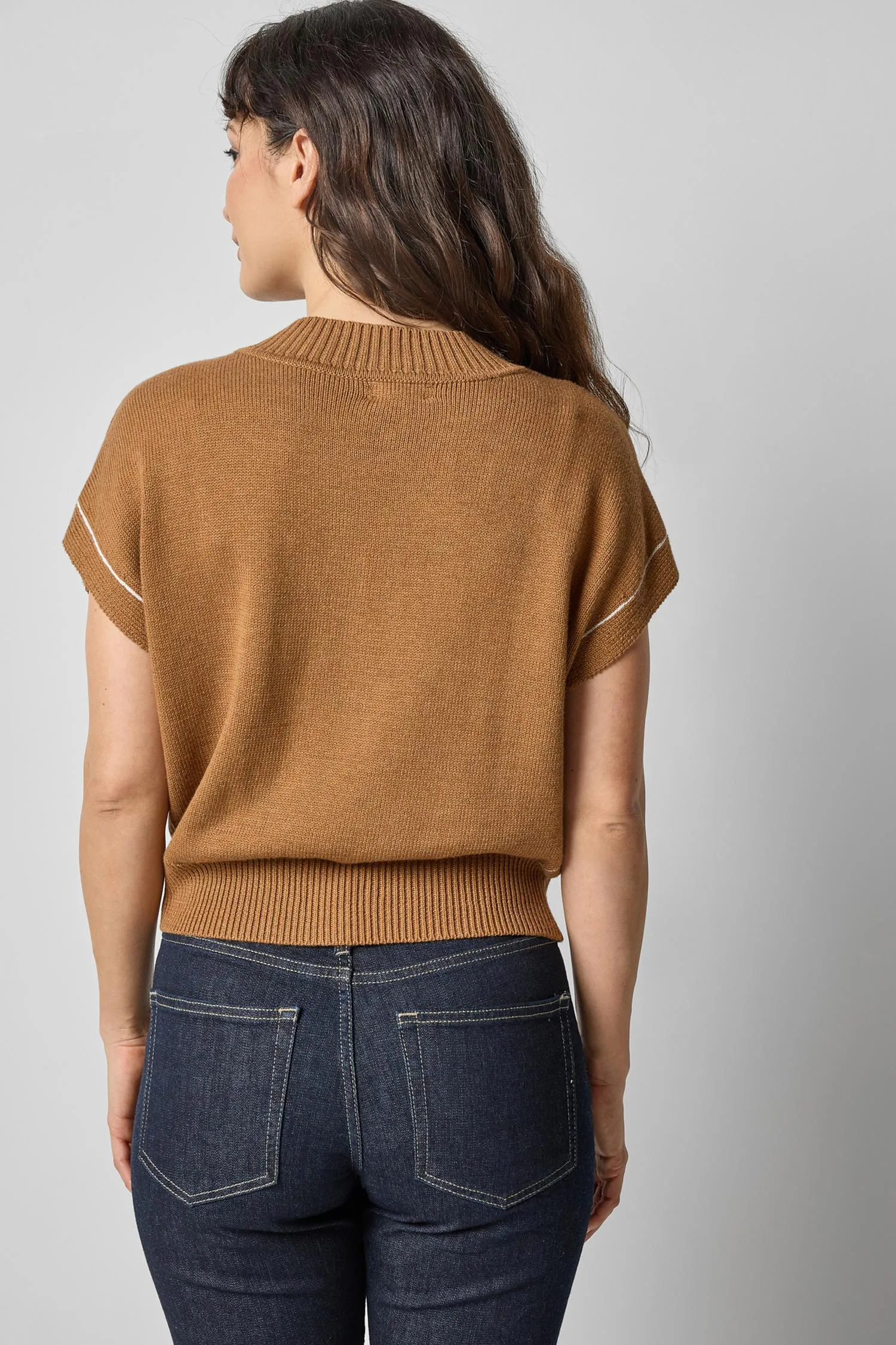 V-Neck Wedge Sweater sold by Lilla P product image thumbnail 3