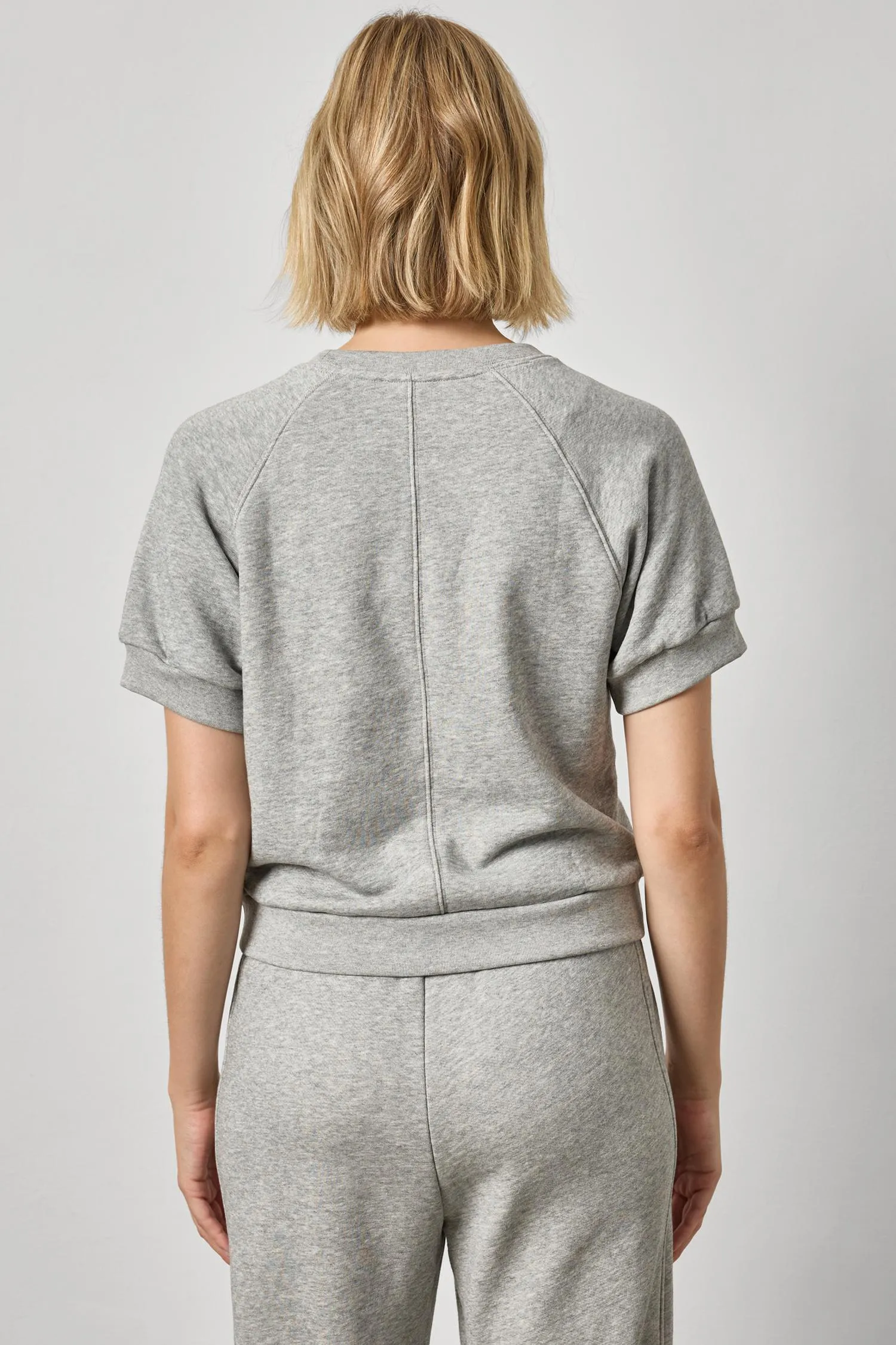 Short Sleeve Terry Sweatshirt sold by Lilla P product image thumbnail 3