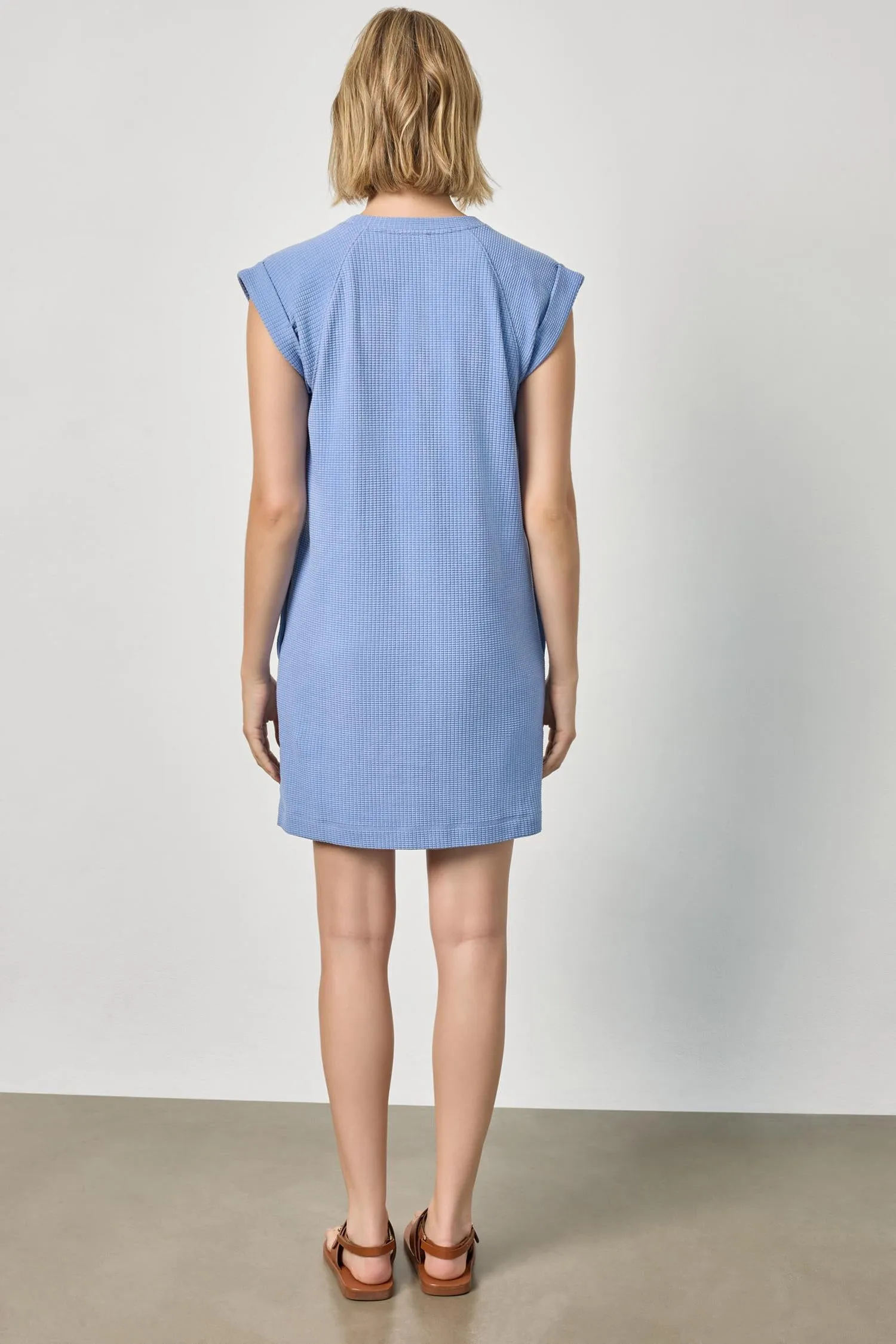 Saddle Sleeve Shift Dress sold by Lilla P product image thumbnail 5
