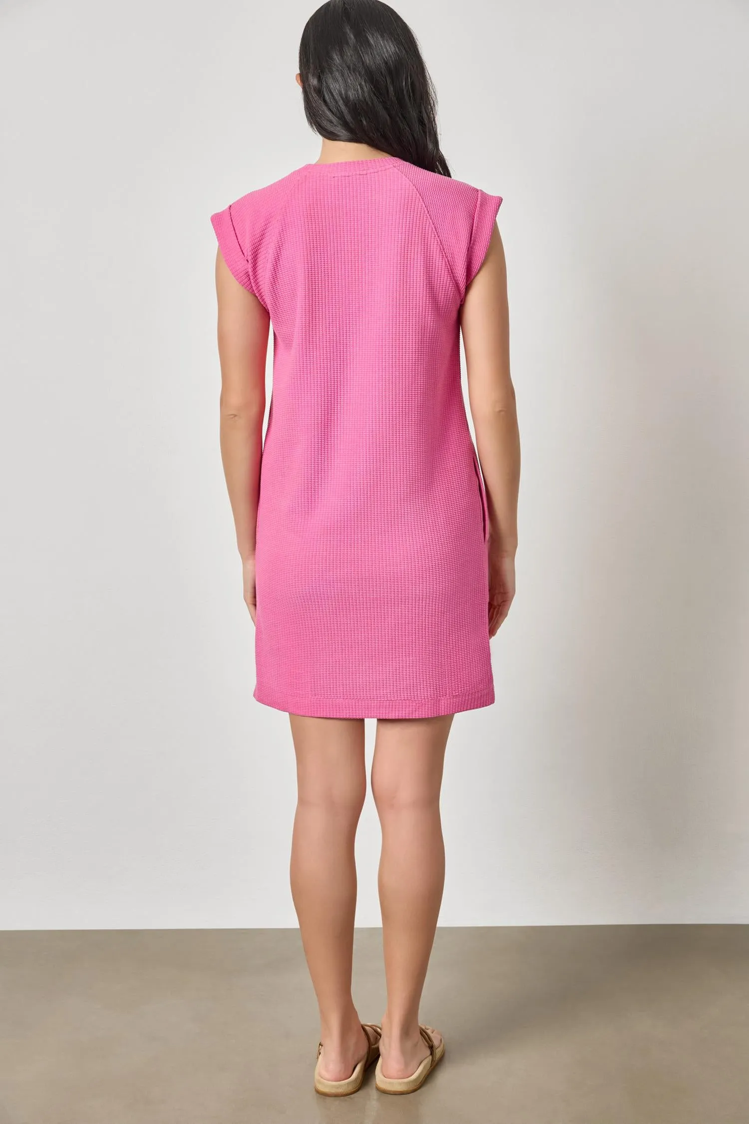 Saddle Sleeve Shift Dress sold by Lilla P product image thumbnail 2
