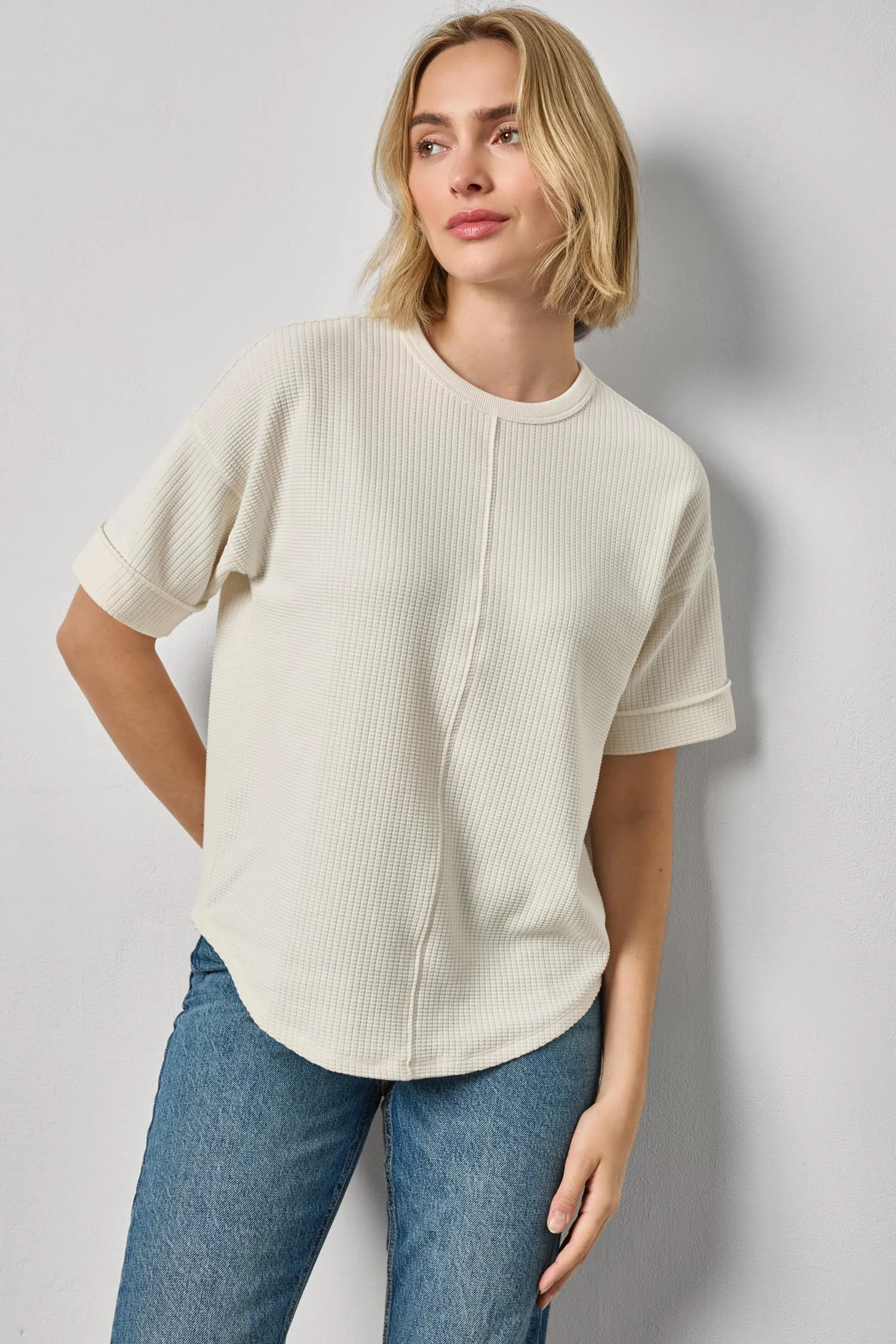 Drop Shoulder Sweatshirt sold by Lilla P product image thumbnail 2
