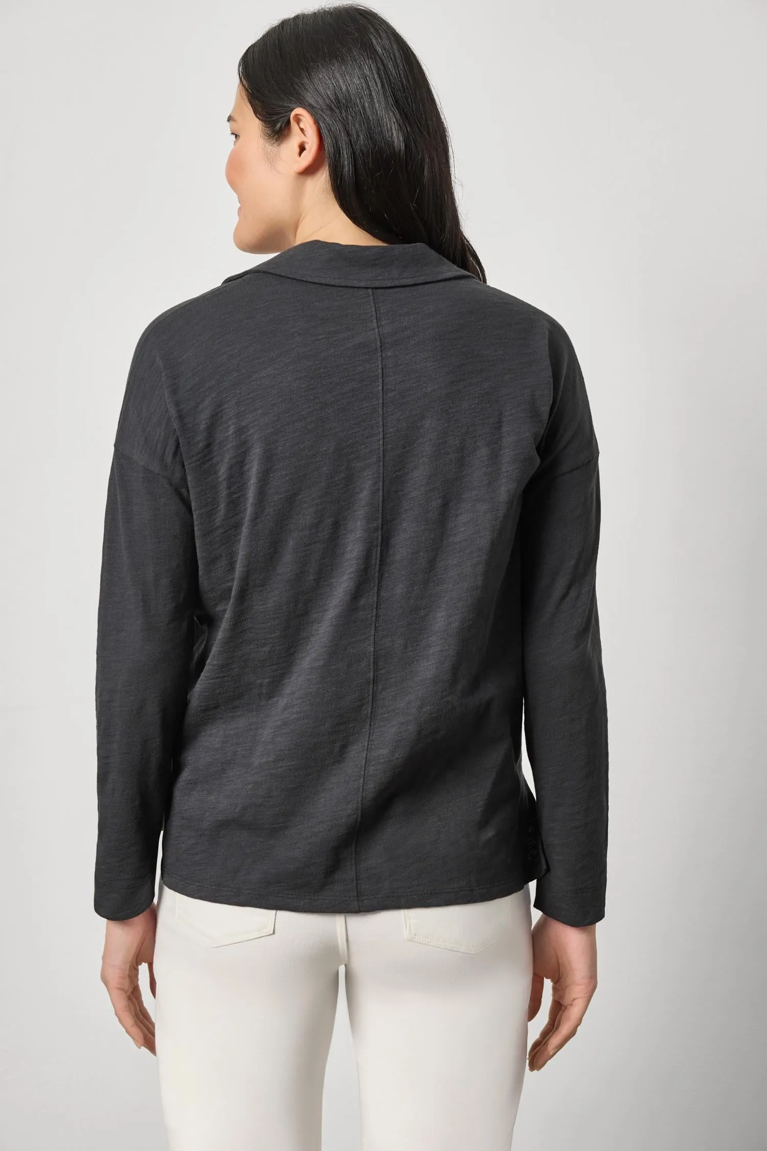 Easy Collared Split Neck sold by Lilla P product image thumbnail 5