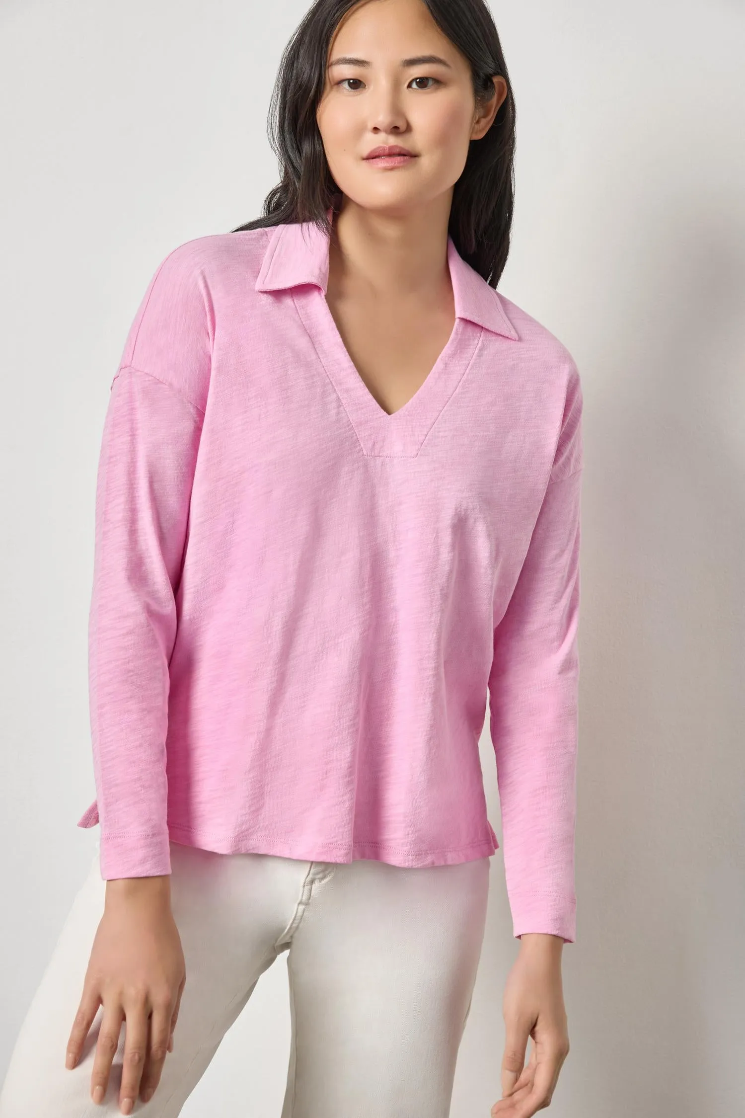 Easy Collared Split Neck sold by Lilla P product image thumbnail 2