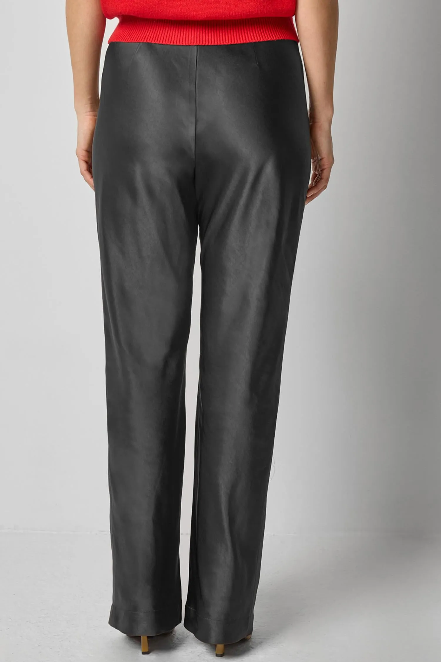 Satin Clean Front Pant sold by Lilla P product image thumbnail 5