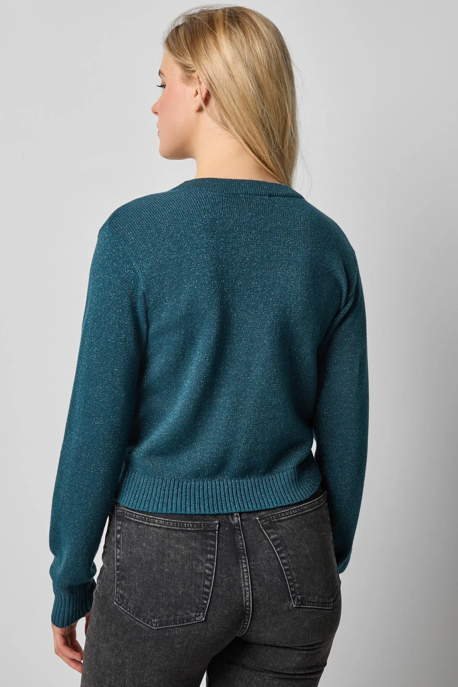 V-Neck Cardigan sold by Lilla P product image thumbnail 3