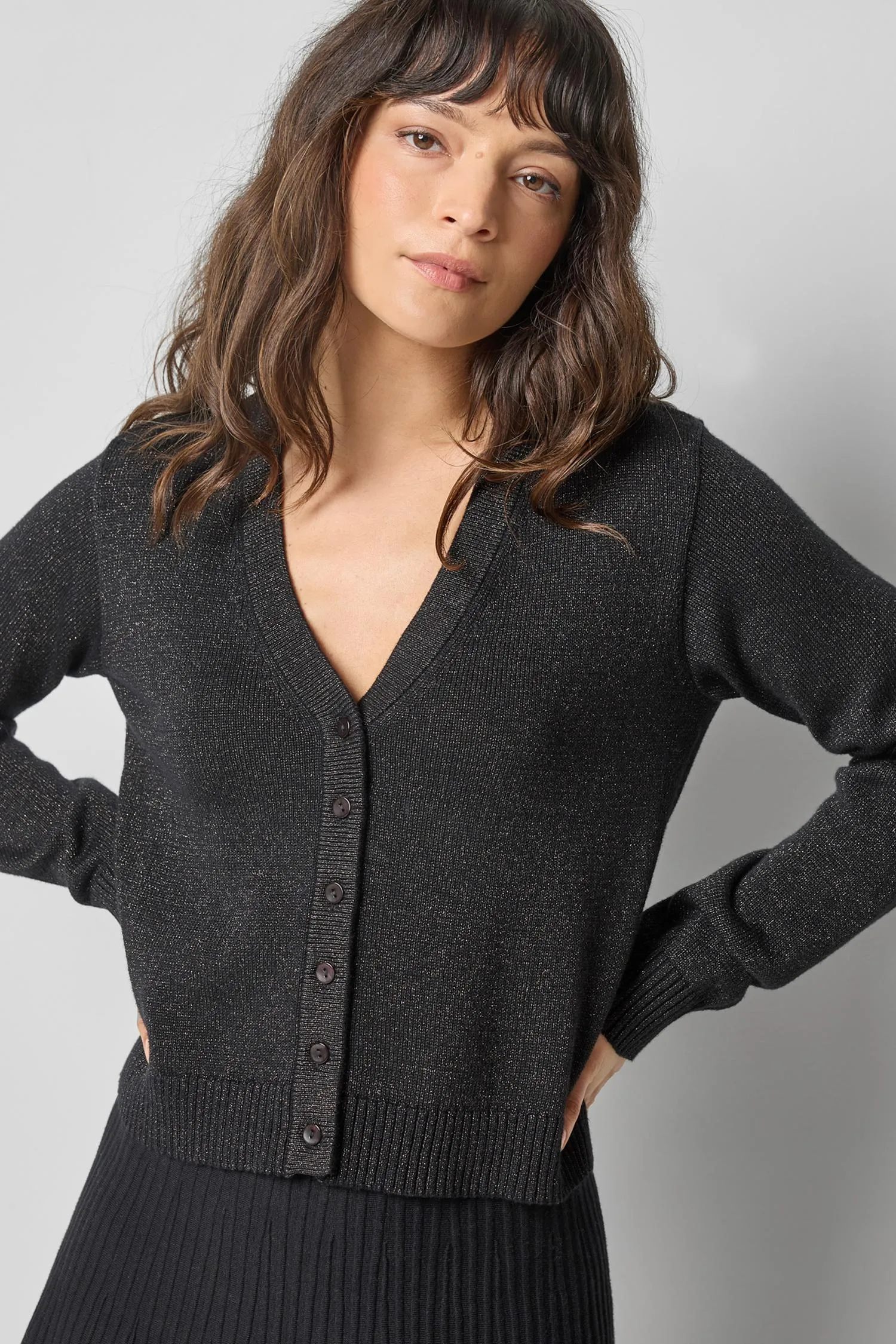V-Neck Cardigan sold by Lilla P product image thumbnail 4