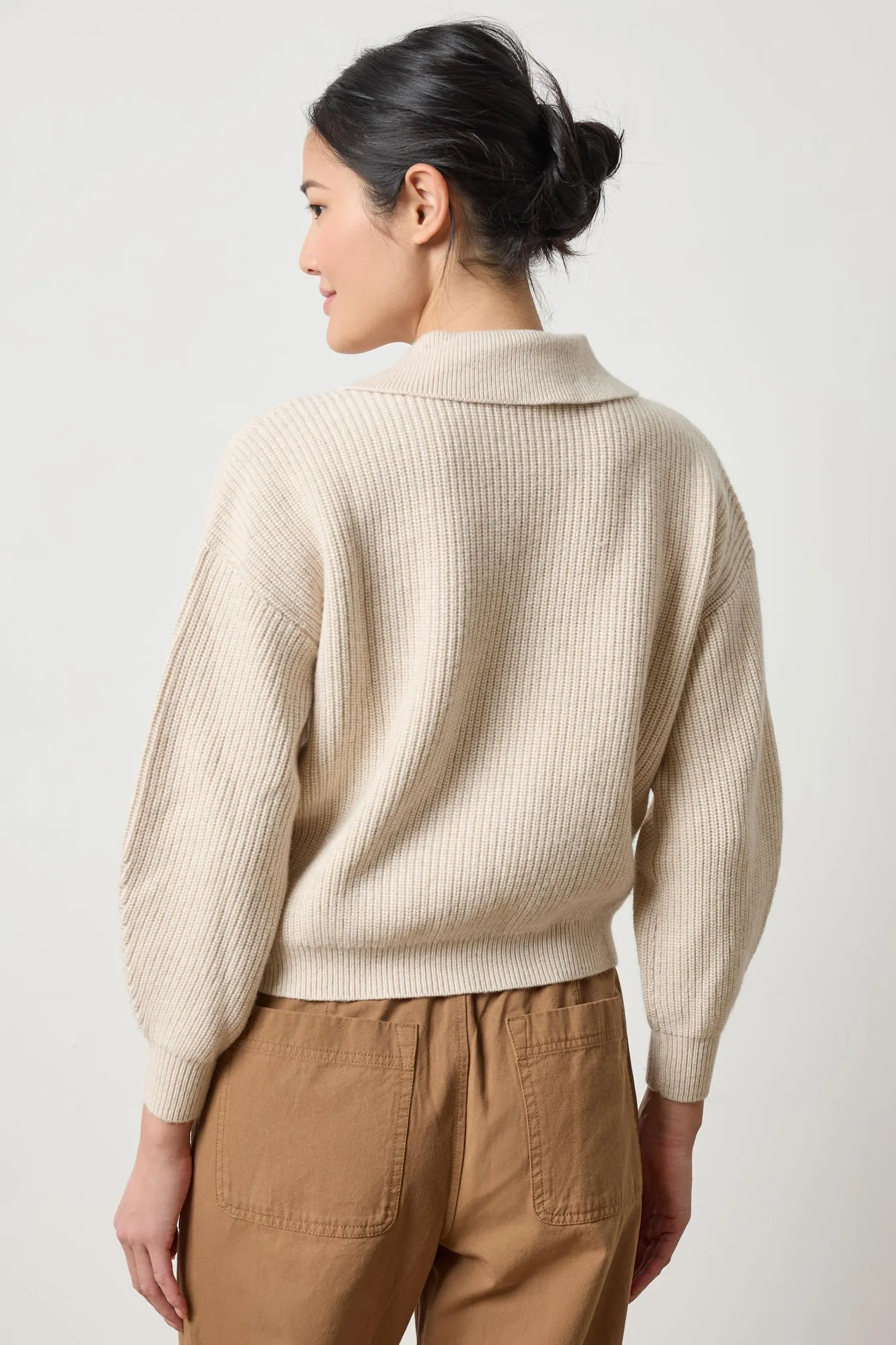 Keyhole Rib Sweater sold by Lilla P product image thumbnail 3