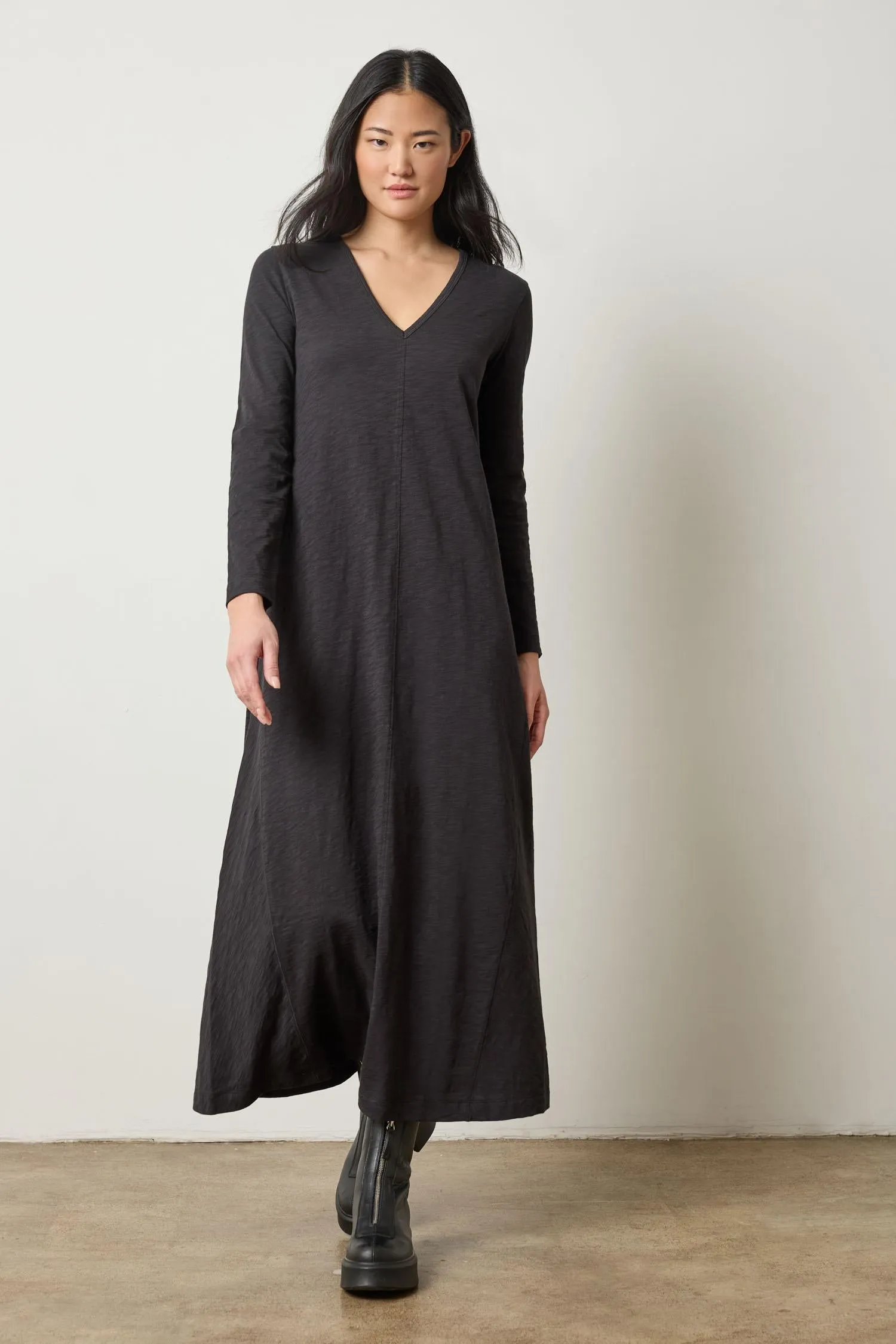 V-Neck Maxi Dress sold by Lilla P product image thumbnail 2