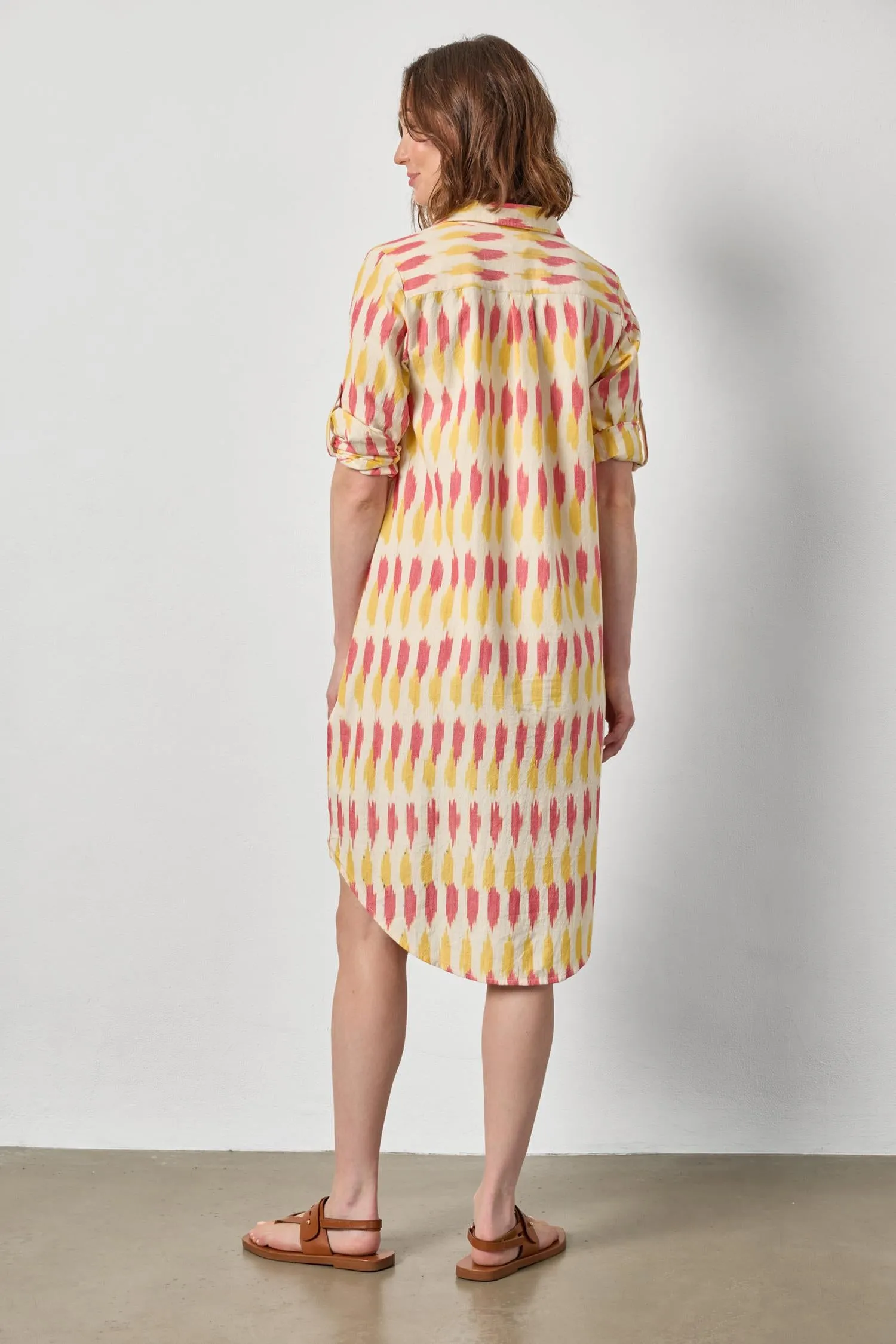 Ikat Shirt Dress sold by Lilla P product image thumbnail 3