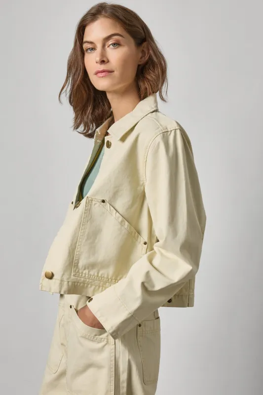 Twill Utility Jacket sold by Lilla P