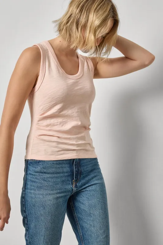 Vintage Side Pleat Tank made by Lilla P