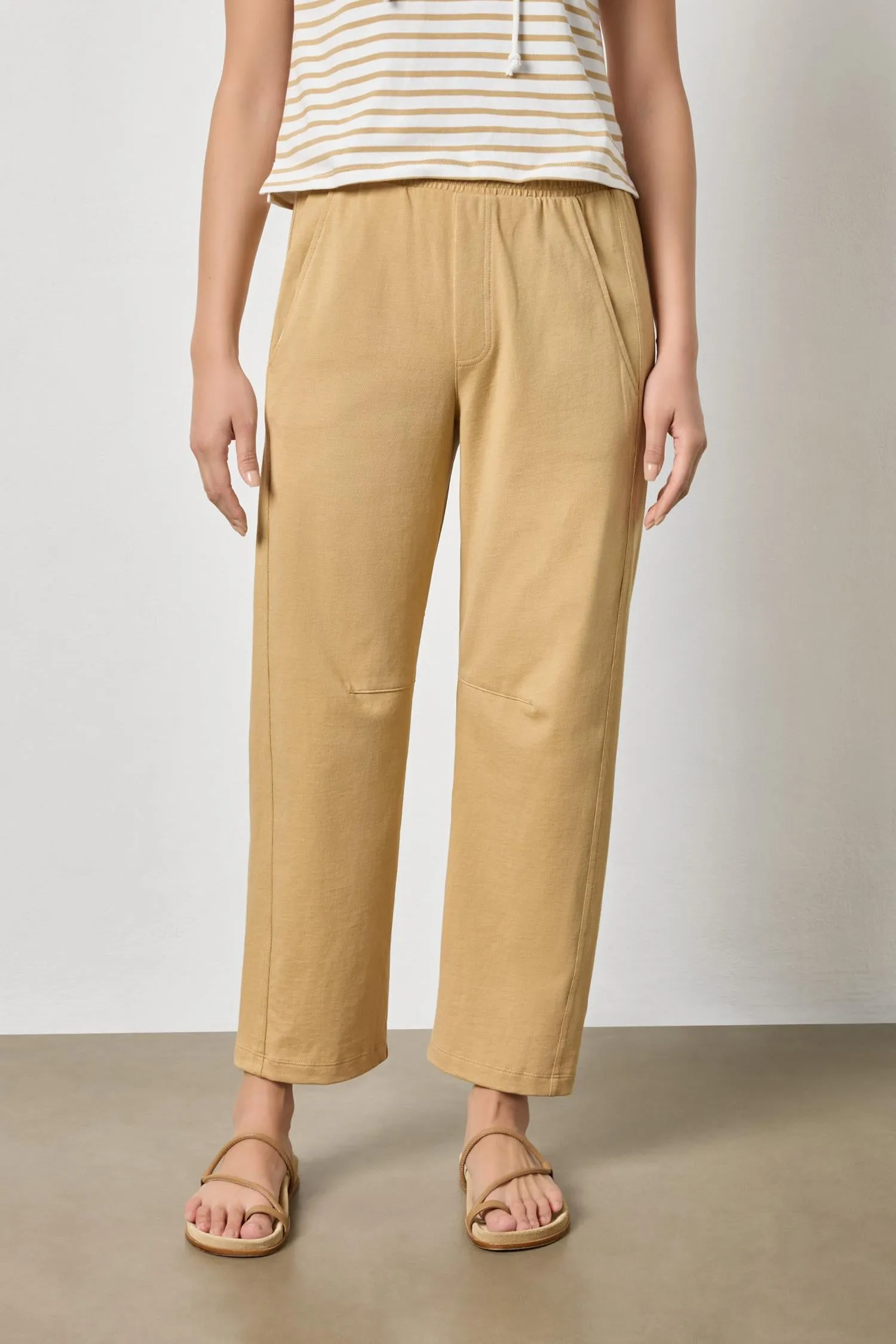 Side Panel Straight Leg Pant sold by Lilla P product image thumbnail 4