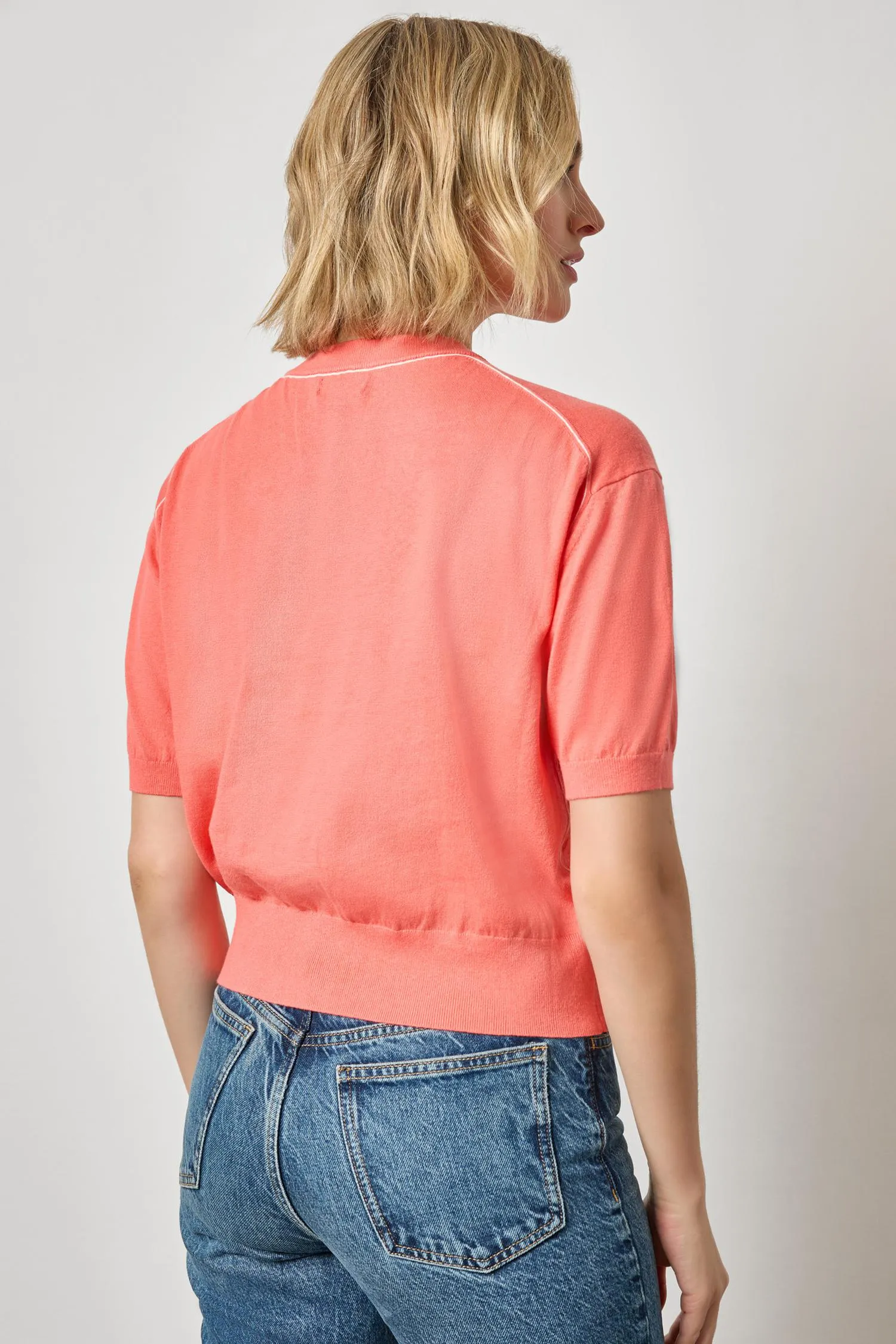 Short Sleeve Cardigan sold by Lilla P product image thumbnail 5