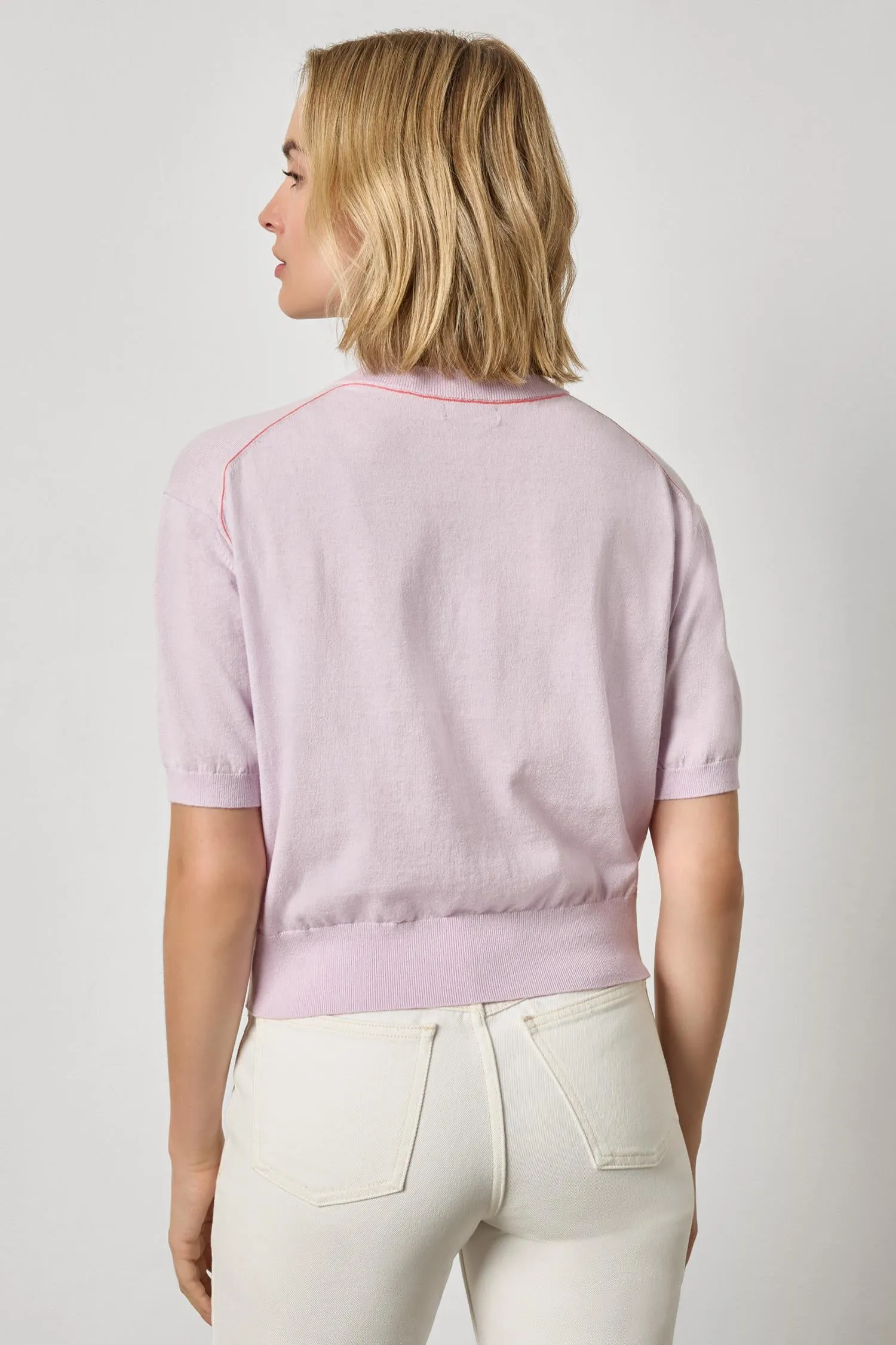 Short Sleeve Cardigan sold by Lilla P product image thumbnail 3