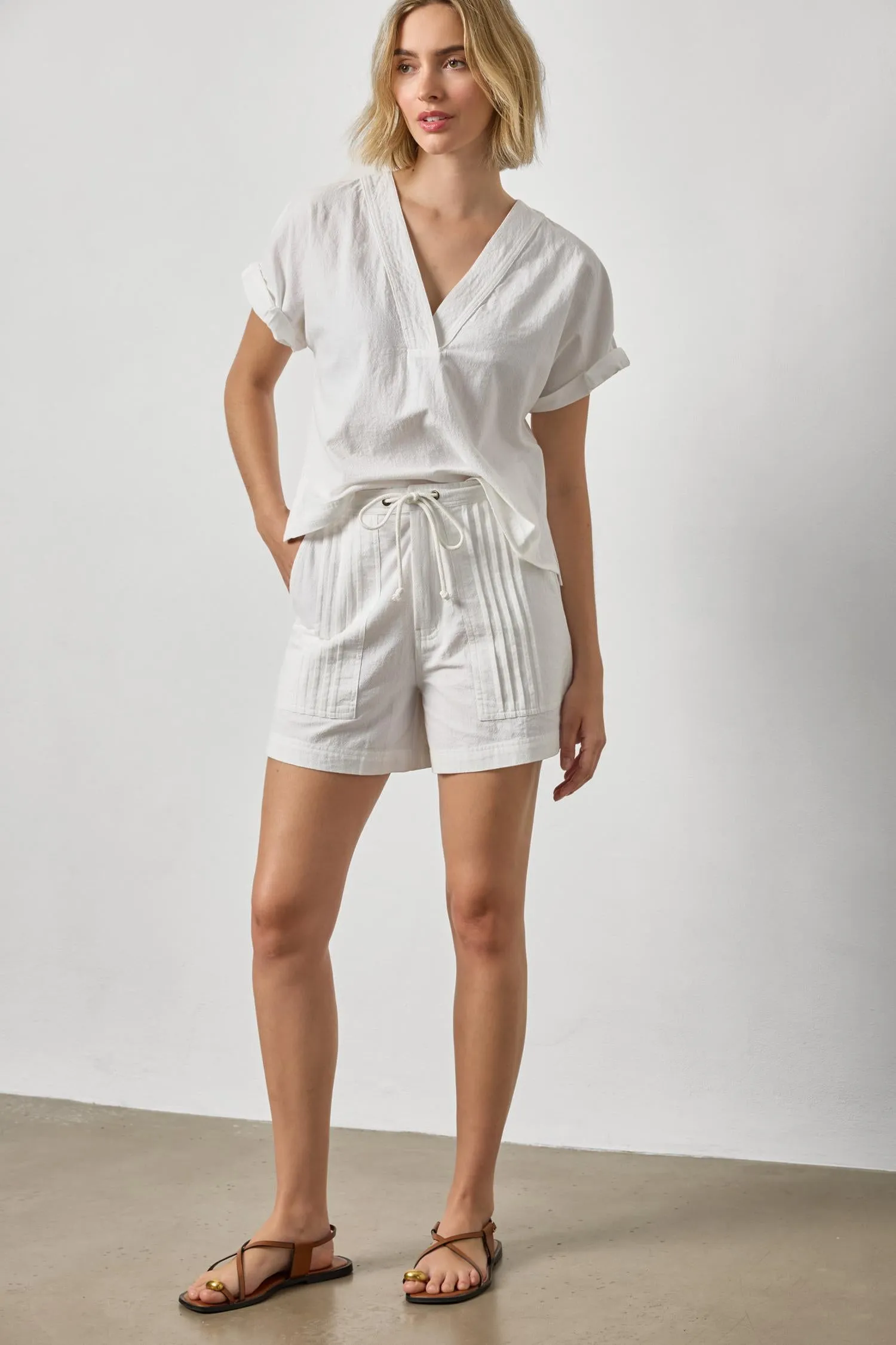 Pintuck Pocket Shorts sold by Lilla P product image thumbnail 3