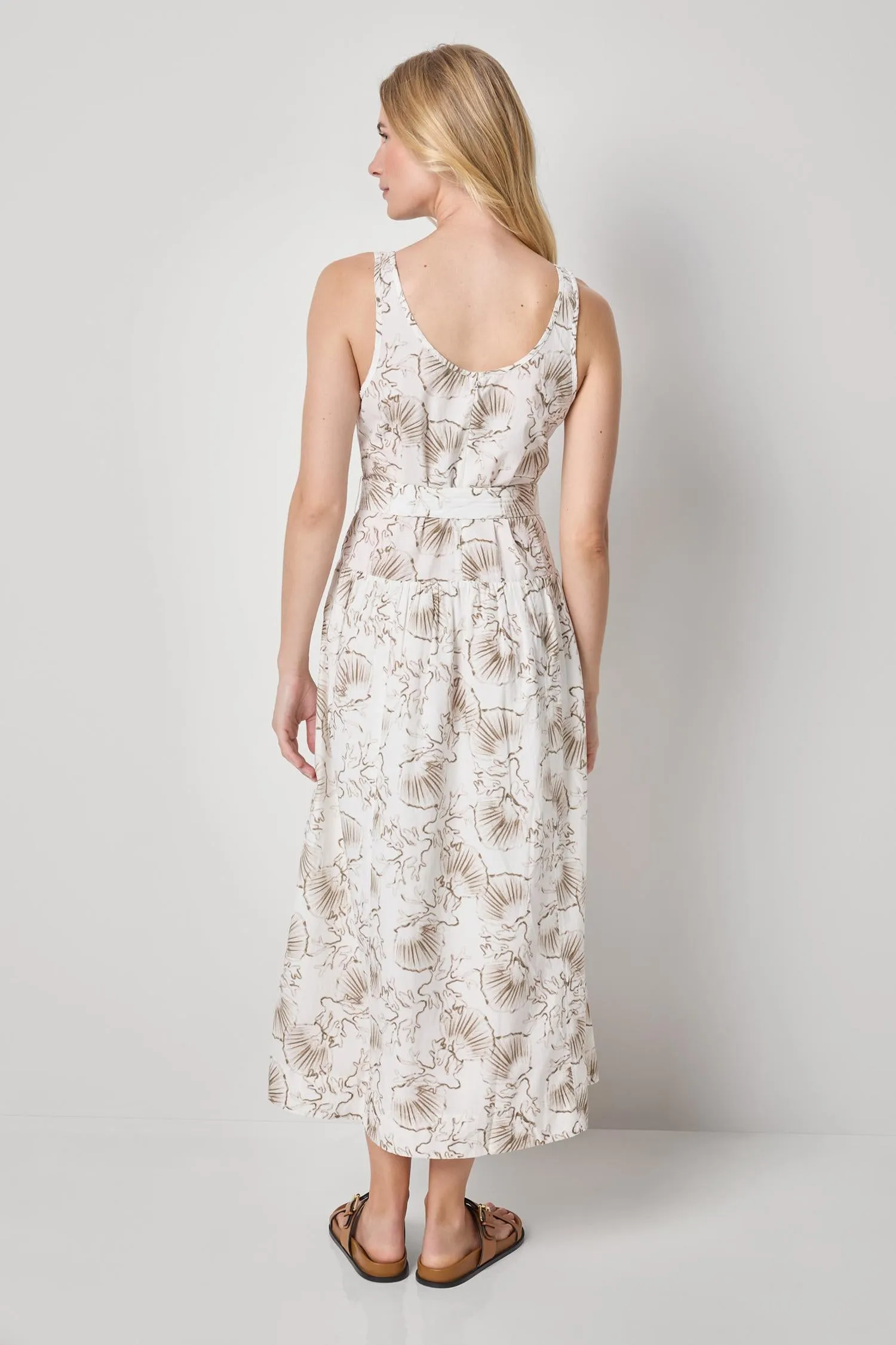 Poplin Maxi Yoke Dress sold by Lilla P product image thumbnail 2