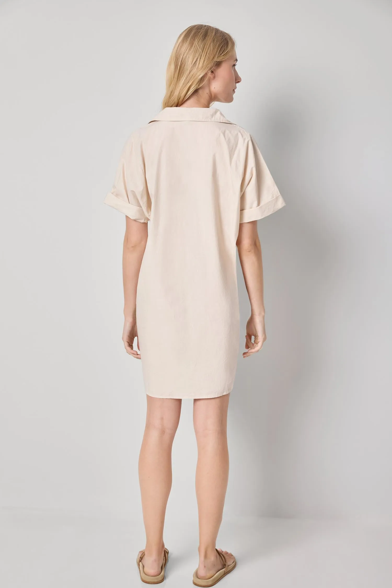 Poplin Dolman Shirt Dress sold by Lilla P product image thumbnail 4