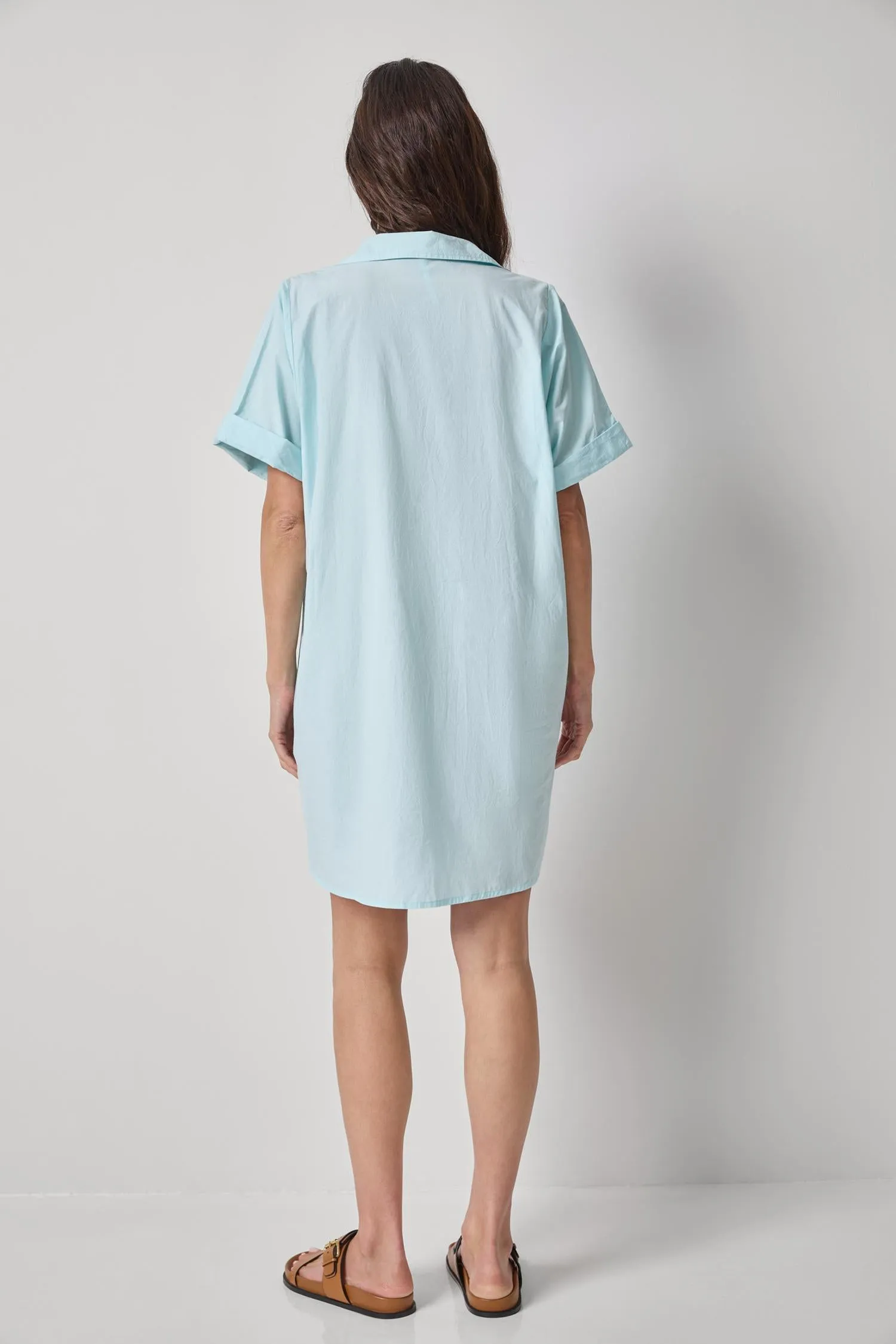 Poplin Dolman Shirt Dress sold by Lilla P product image thumbnail 2