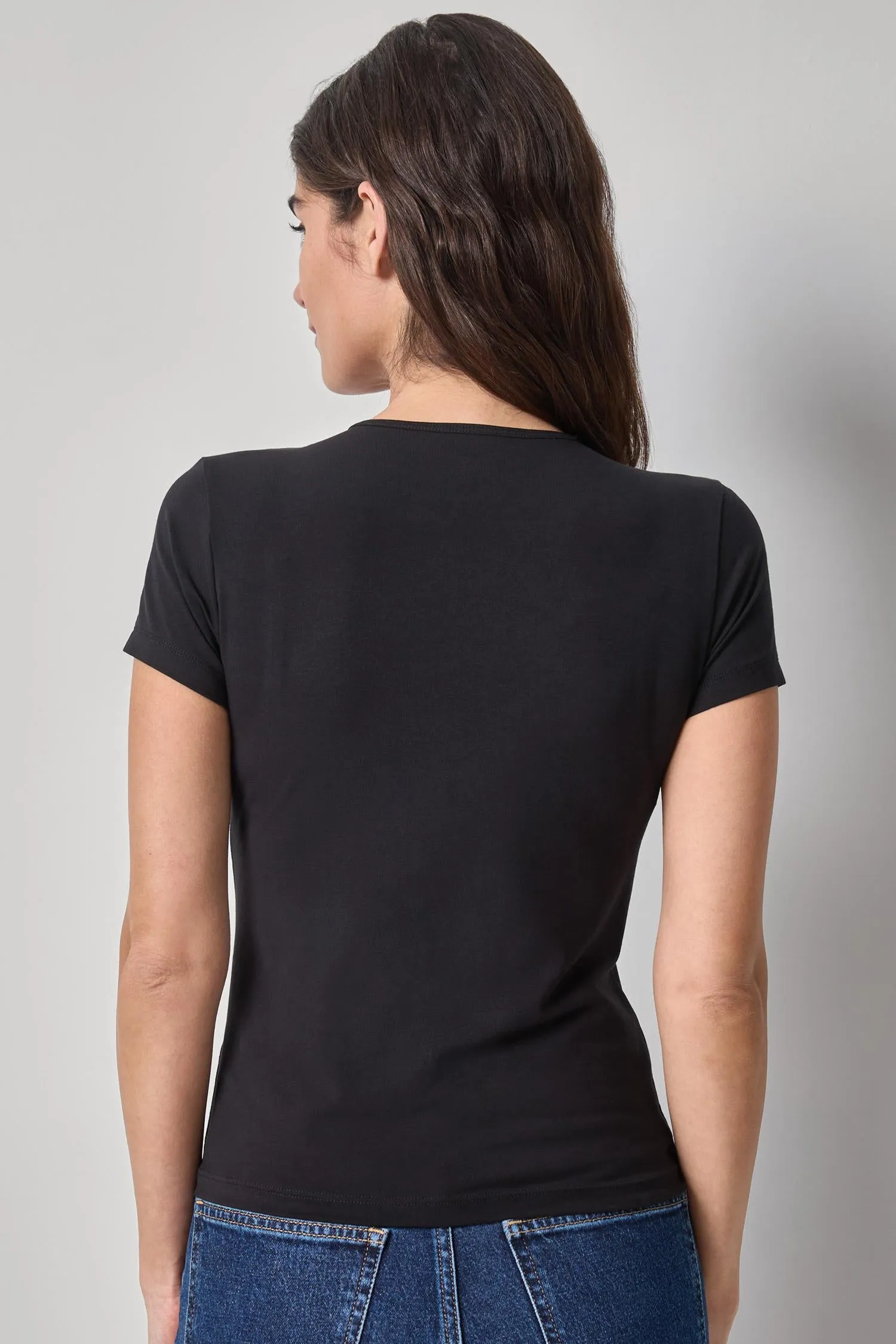 Cuffed Sleeve Boatneck sold by Lilla P product image thumbnail 5