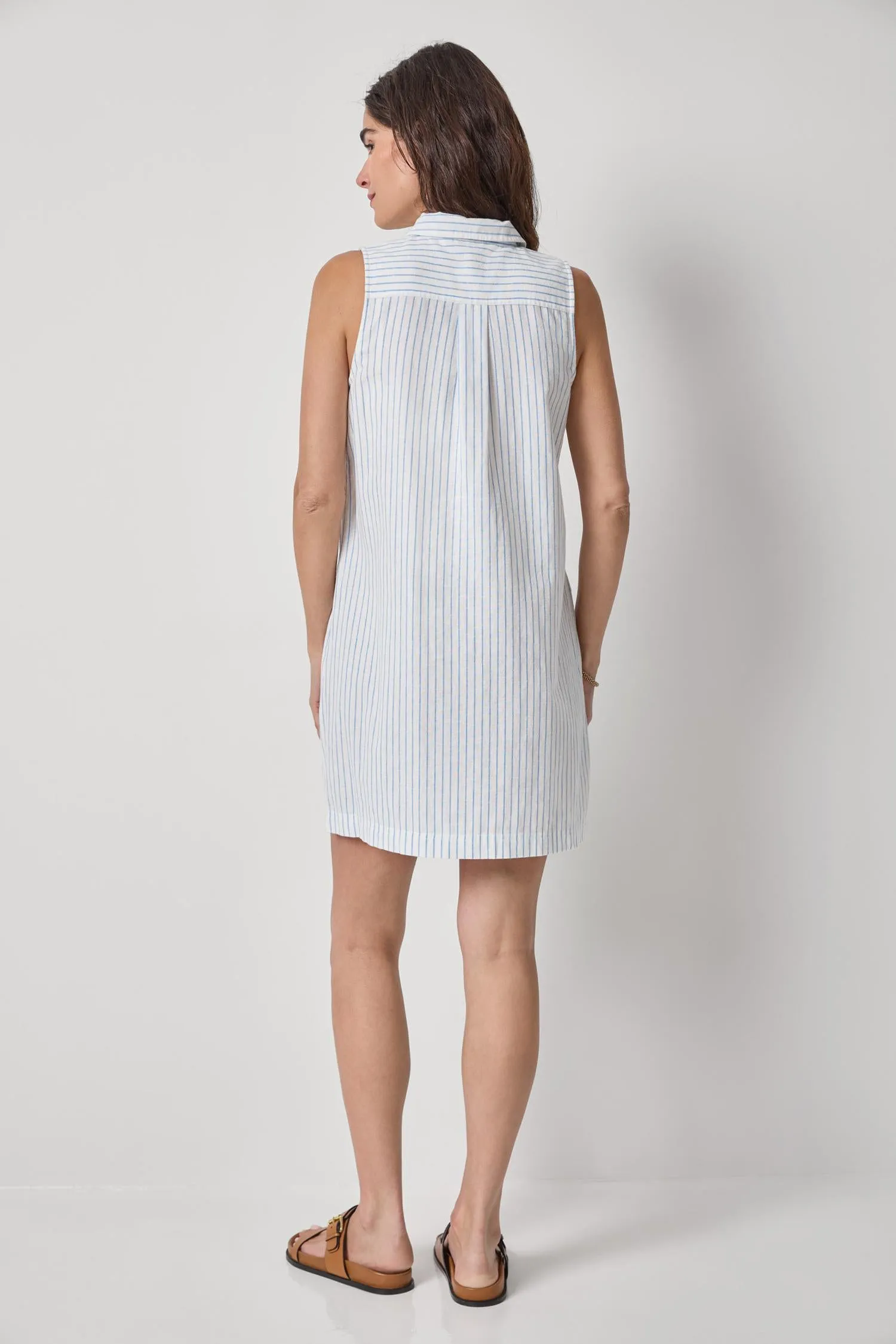 Striped Button Down Dress sold by Lilla P product image thumbnail 4
