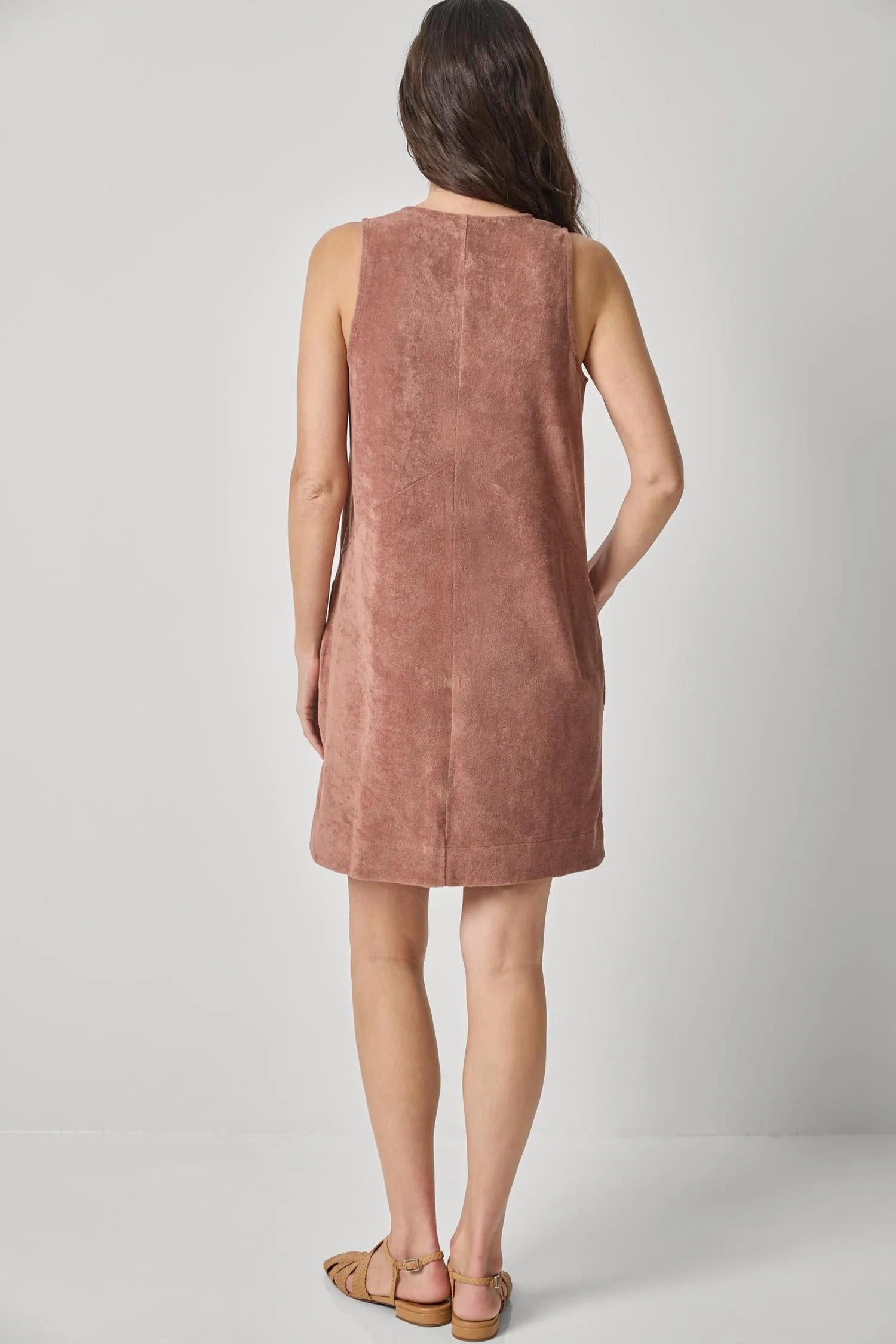 Terry Zip Dress sold by Lilla P product image thumbnail 2