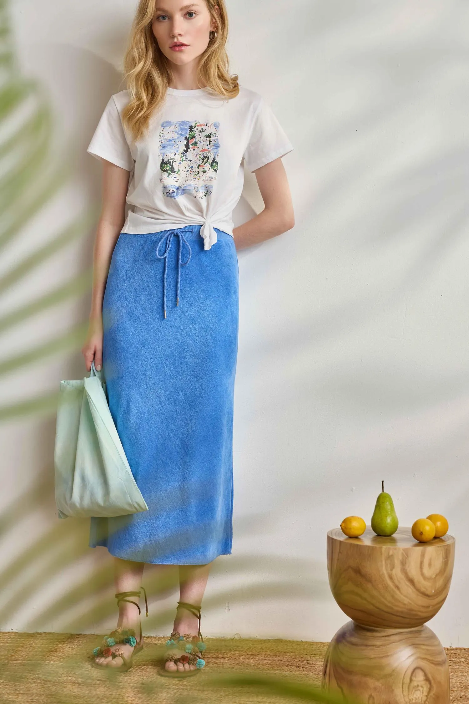 Coastal Print Tee sold by Lilla P product image thumbnail 4