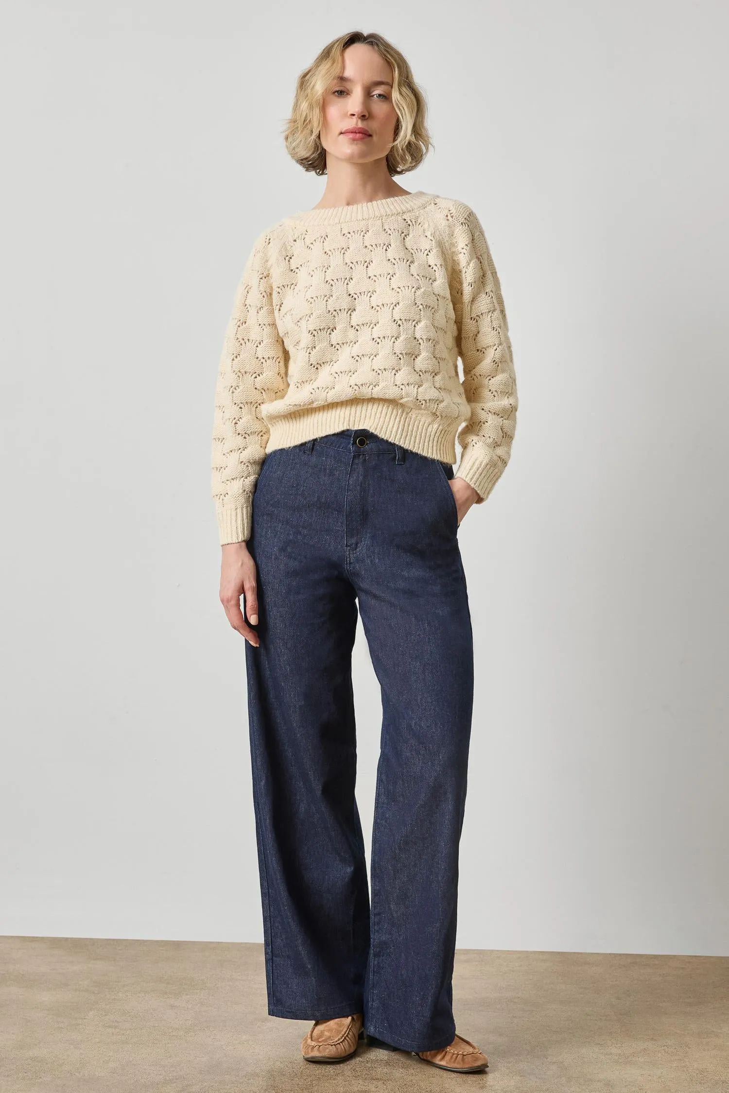 Denim Trouser sold by Lilla P product image thumbnail 3