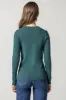 Long Sleeve Raw Edge Crew sold by Lilla P