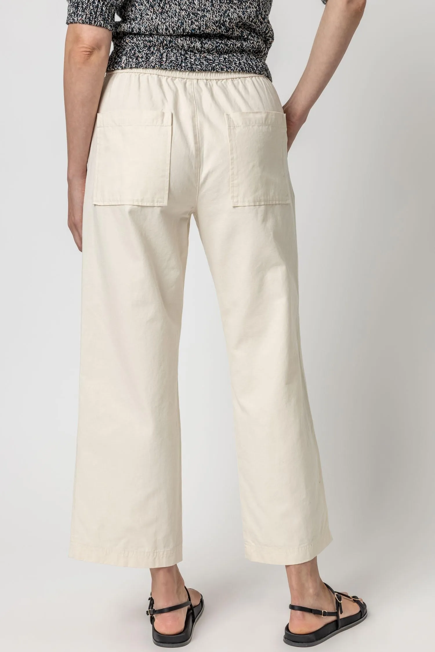 Canvas Drawstring Pant sold by Lilla P product image thumbnail 2