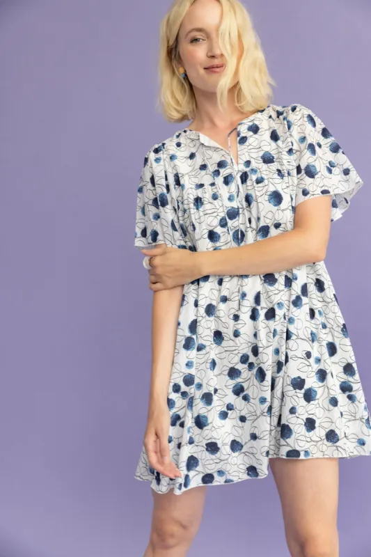 Flutter Sleeve Dress sold by Lilla P