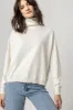 Easy Turtleneck Sweater with Tipping sold by Lilla P