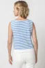 Striped Rib Trim Tank sold by Lilla P