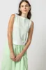 Striped Rib Trim Tank sold by Lilla P