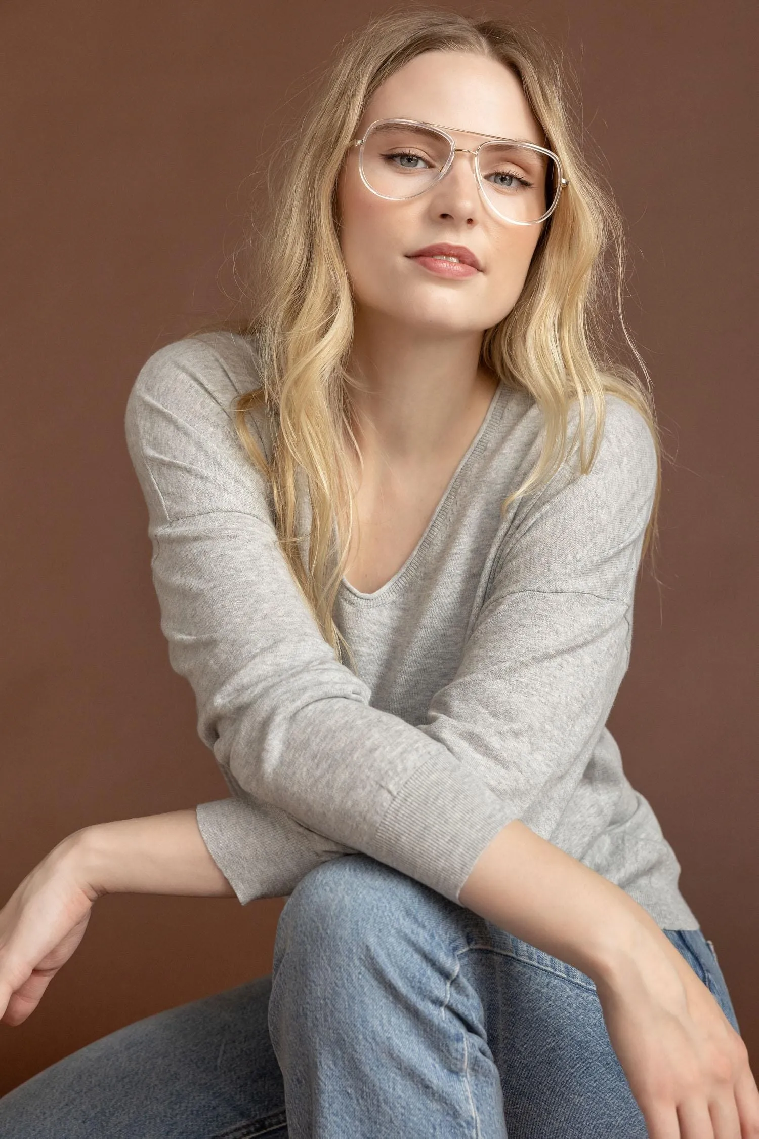 Relaxed Everyday Sweater sold by Lilla P product image thumbnail 4