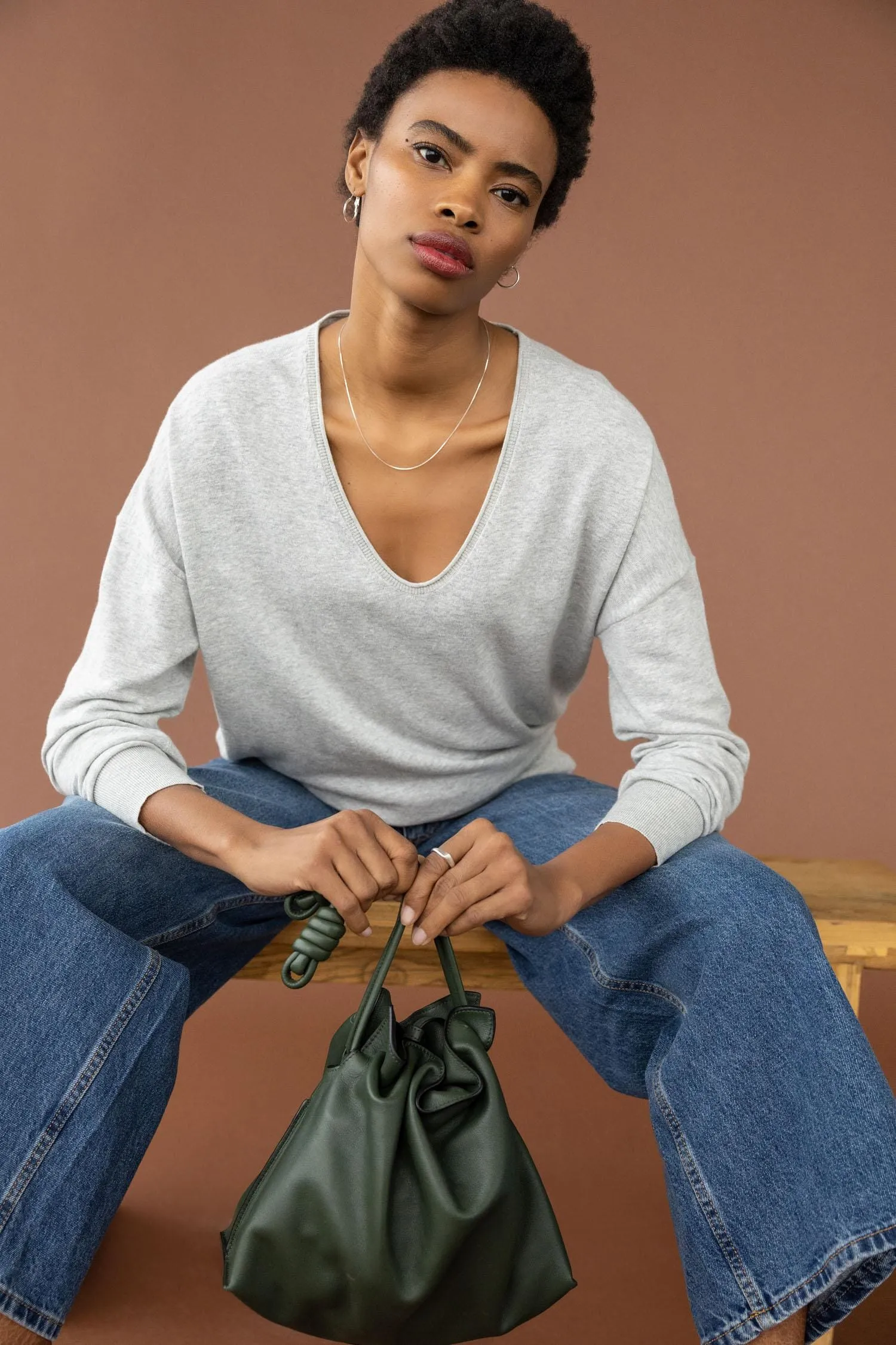 Relaxed Everyday Sweater sold by Lilla P product image thumbnail 3