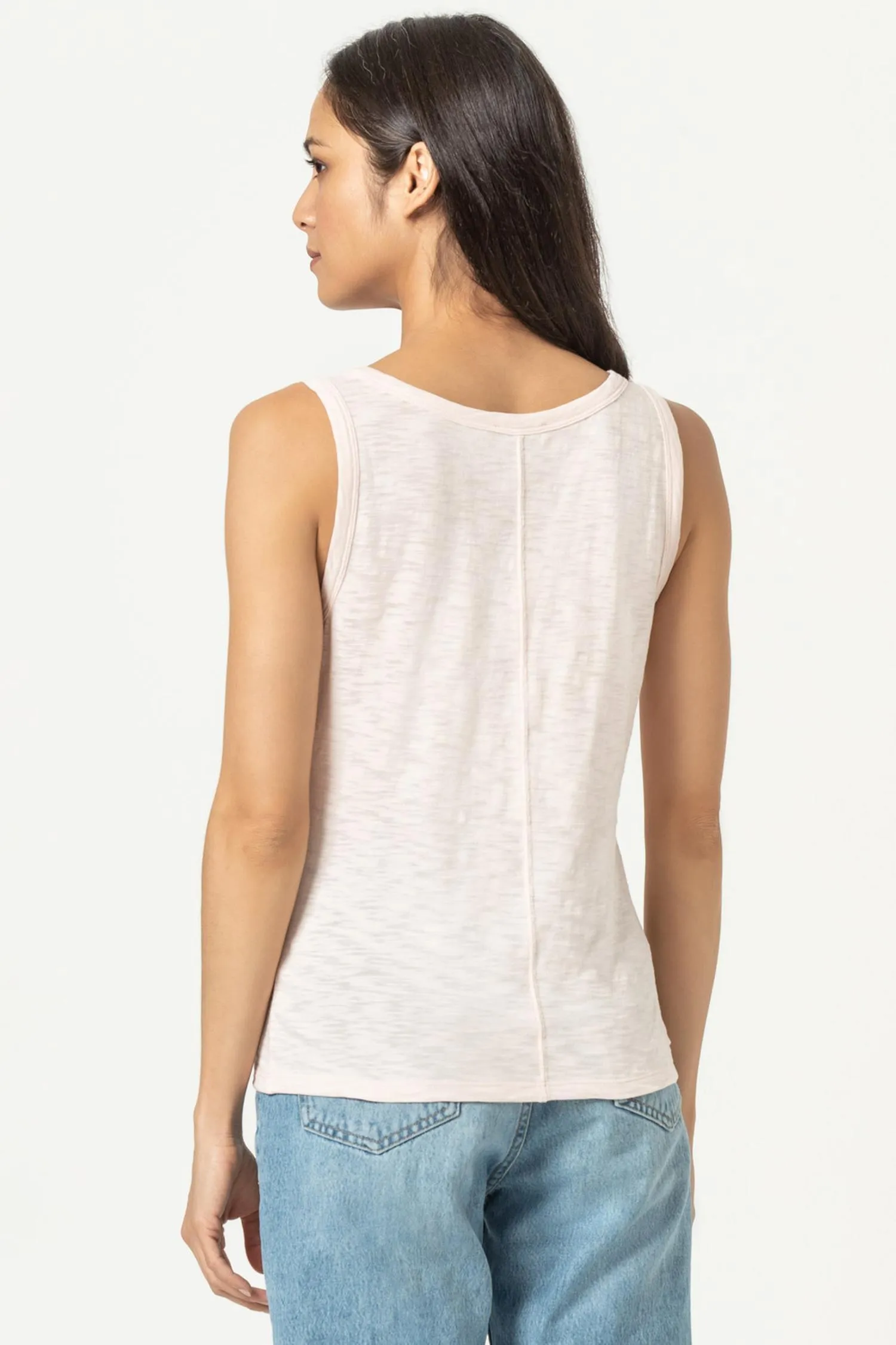 Scoop Neck Tank sold by Lilla P product image thumbnail 5