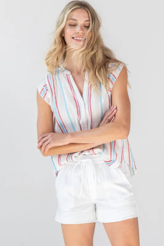 Short Sleeve Button Down sold by Lilla P