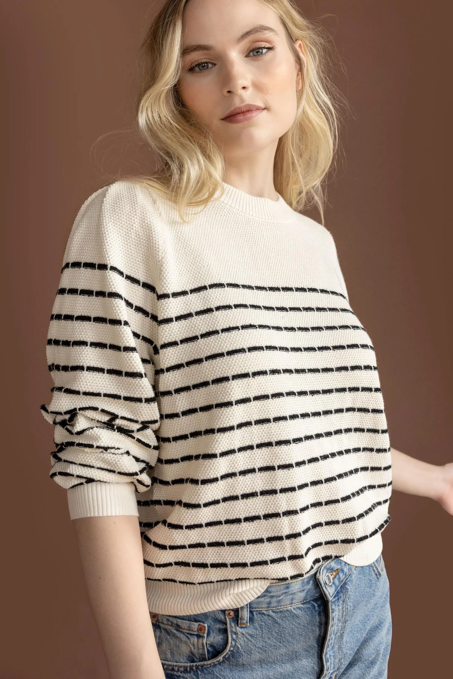 Full Sleeve Crewneck Sweater sold by Lilla P