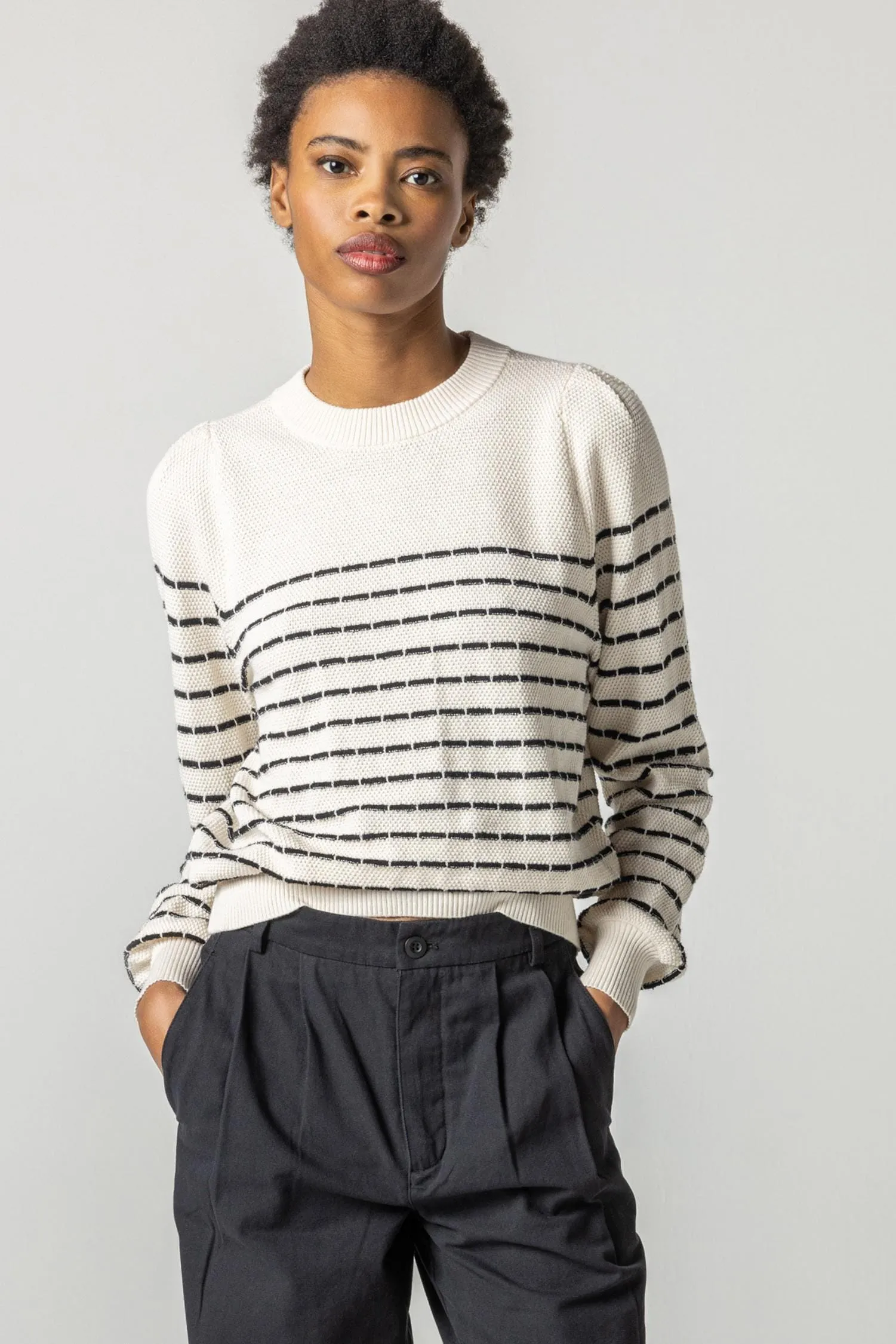 Full Sleeve Crewneck Sweater sold by Lilla P product image thumbnail 3